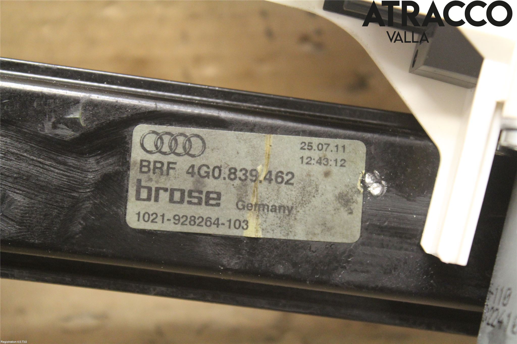 Audi A6/S6 4G 11-18 Vindusheis El Komp