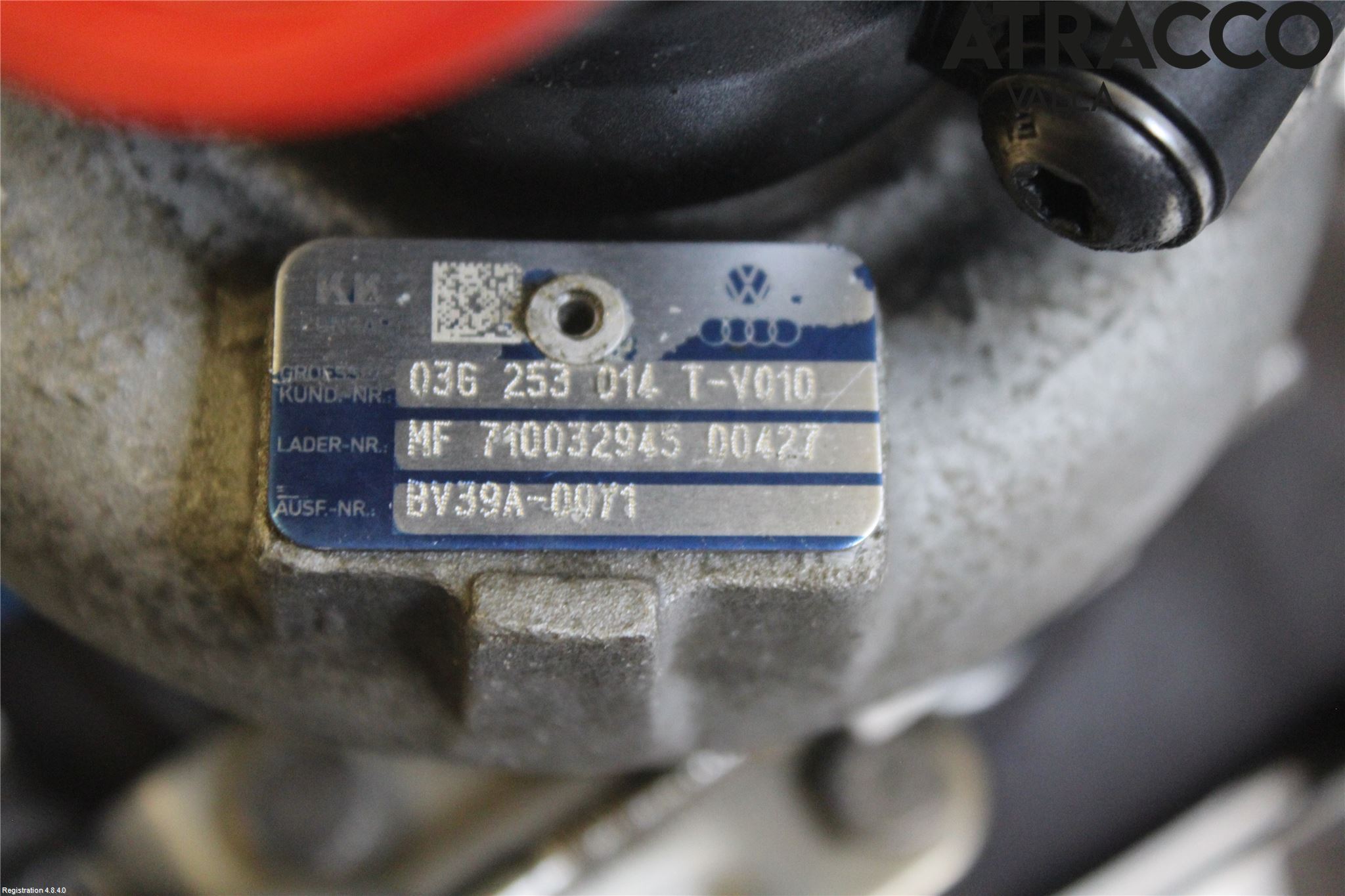 Volkswagen VW CADDY      04-10 Turboaggregat