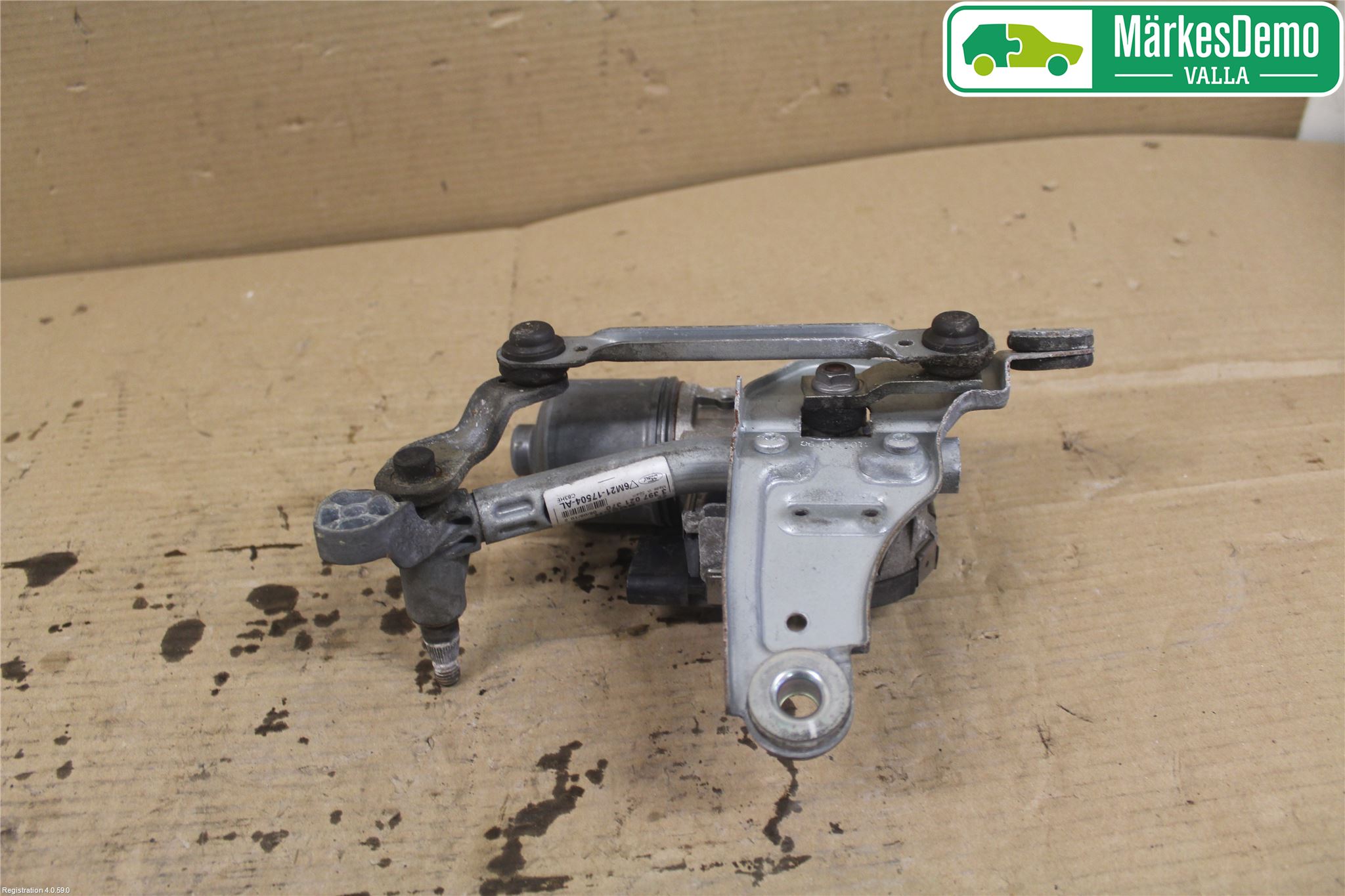 Ford S-MAX 06-15 Viskermotor Frontrute