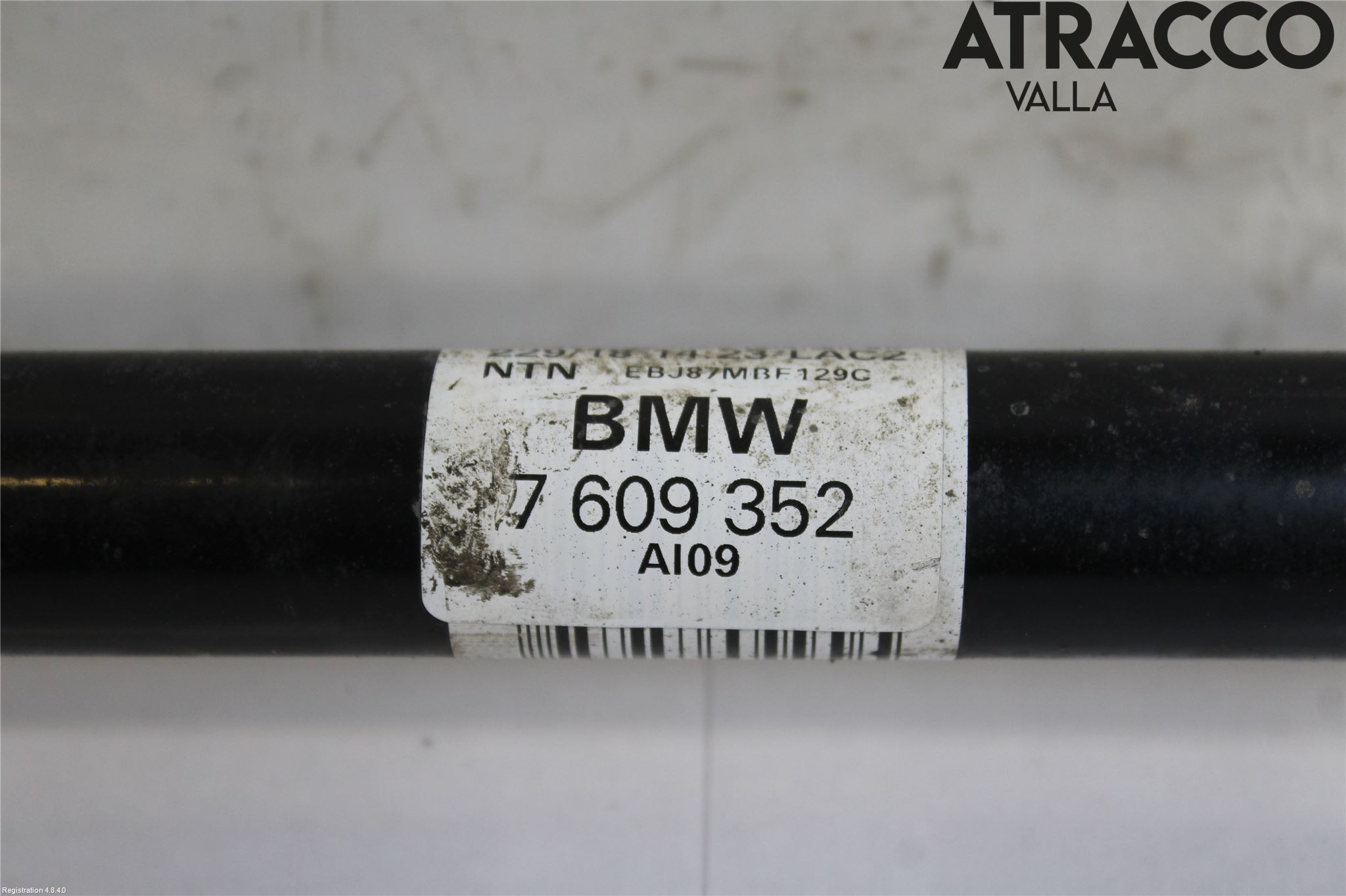 BMW 3 F30/F31/F80 12-19 Drivaksel Bak Kompl Høyre