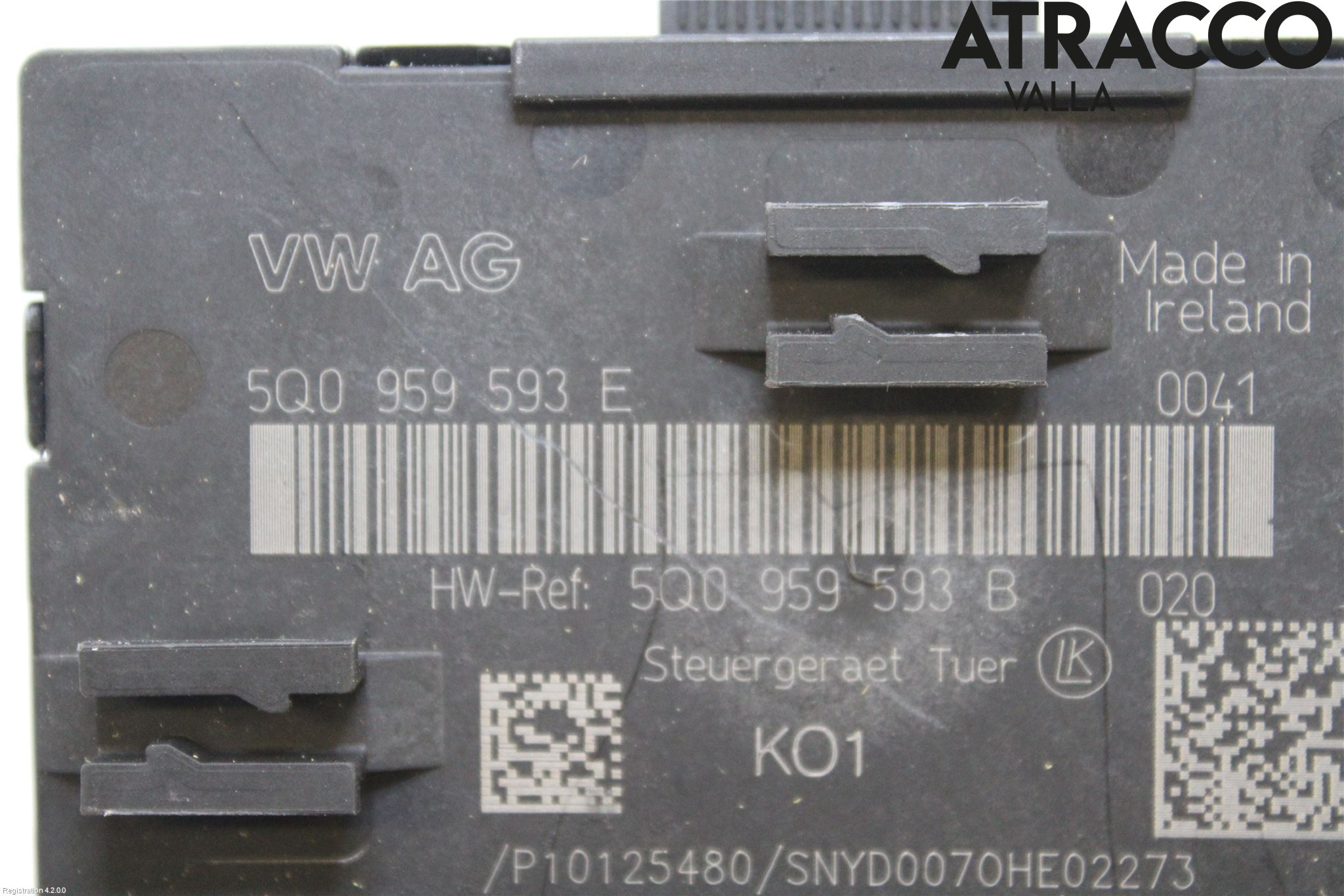 Audi A3/S3 8V 13-20 Styreenhet Dør