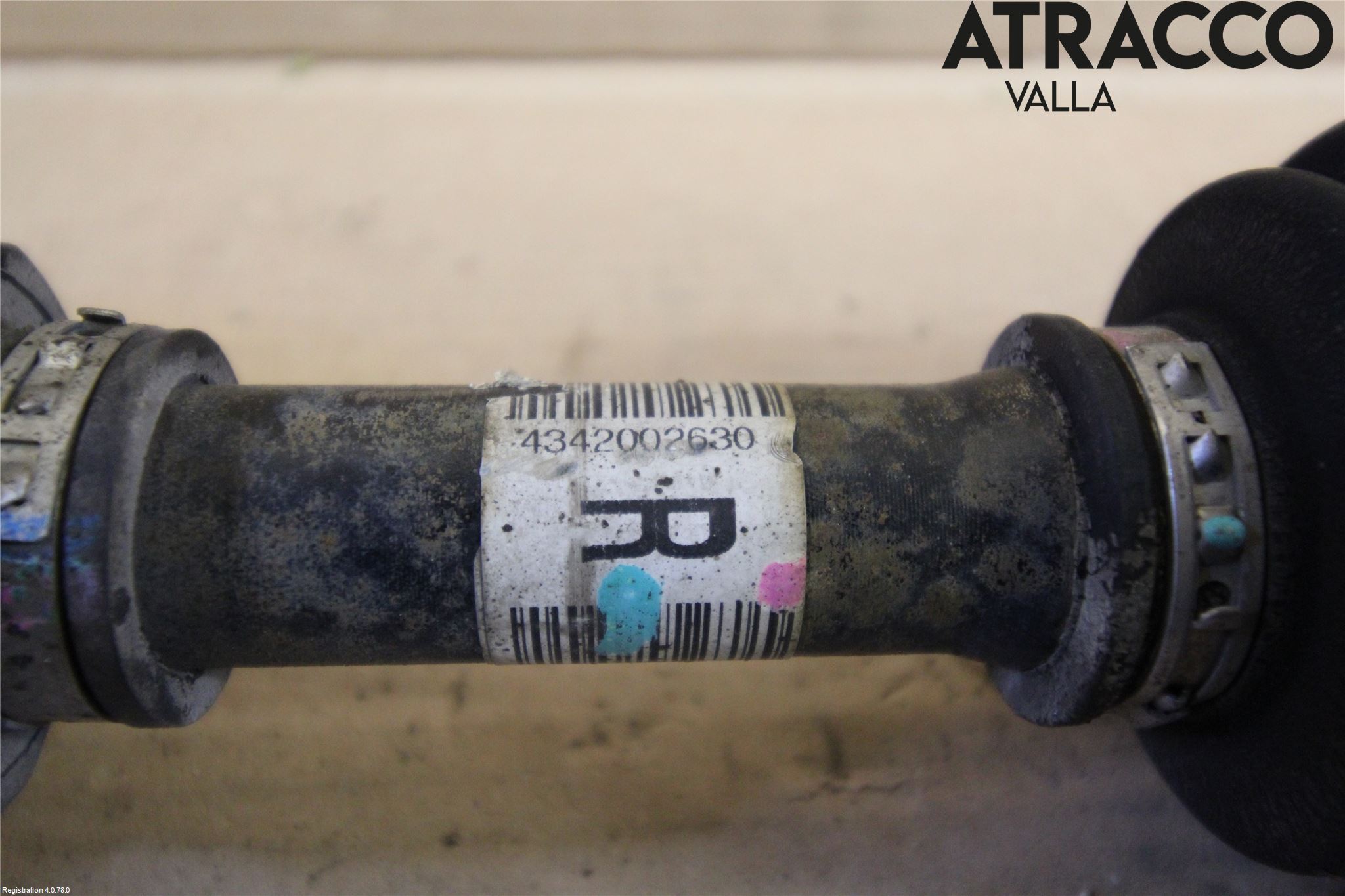Toyota AURIS 07-09 Drivaksel Foran Kompl Venstre