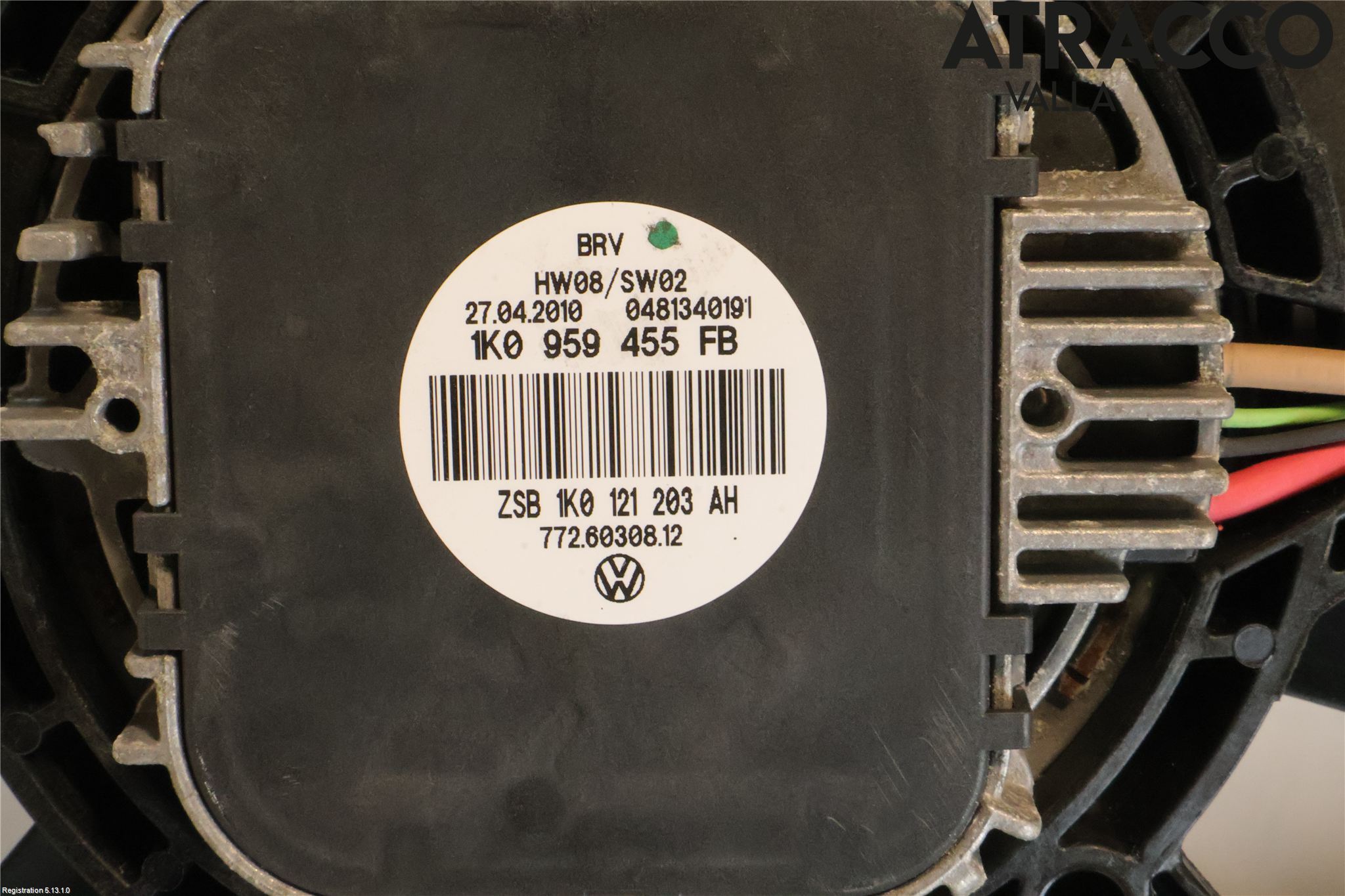 Audi A3/S3 05-13 Kjølevifte Elektrisk