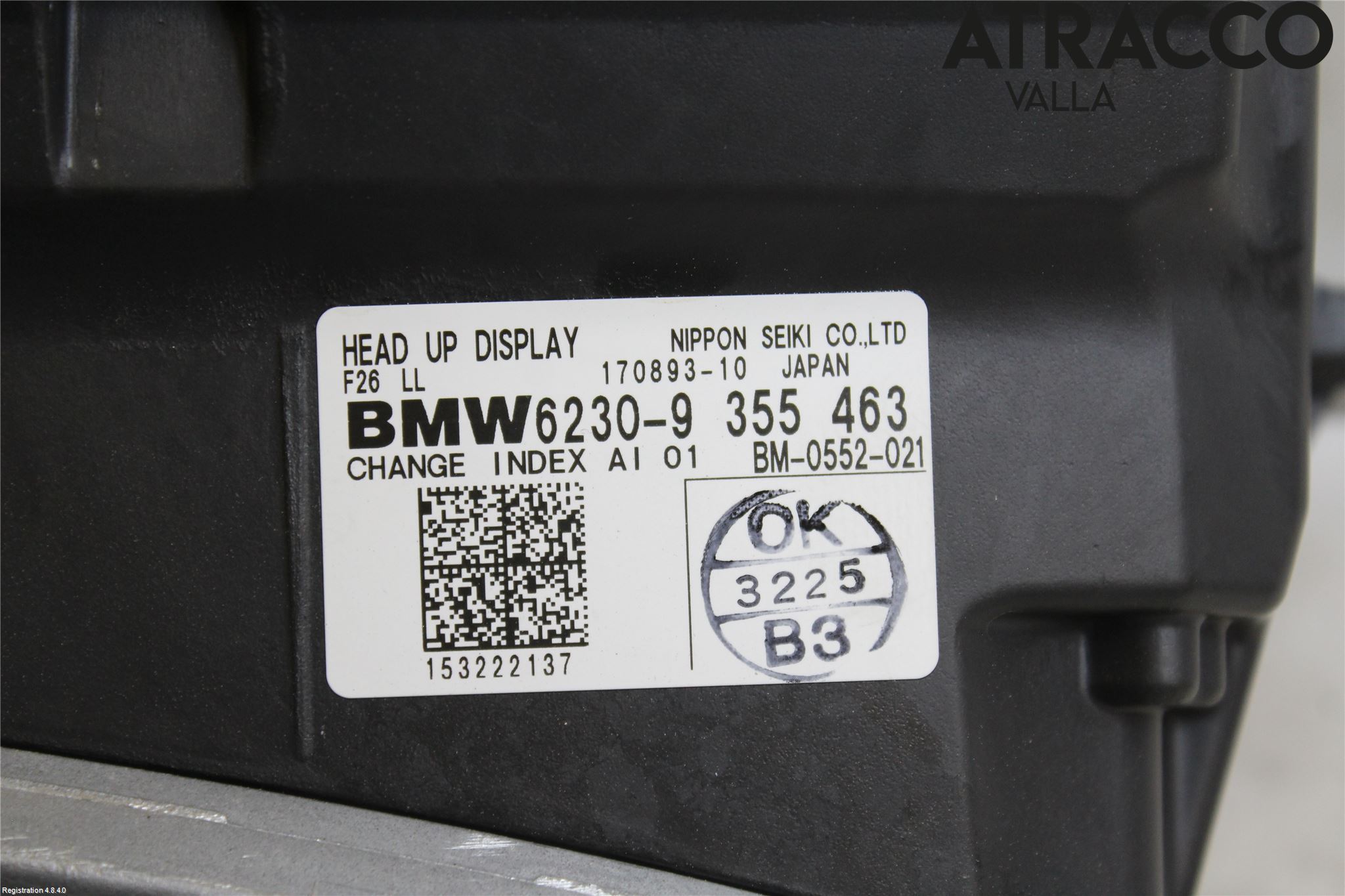 BMW X4 F26 14-18 Instr Varselys - Display