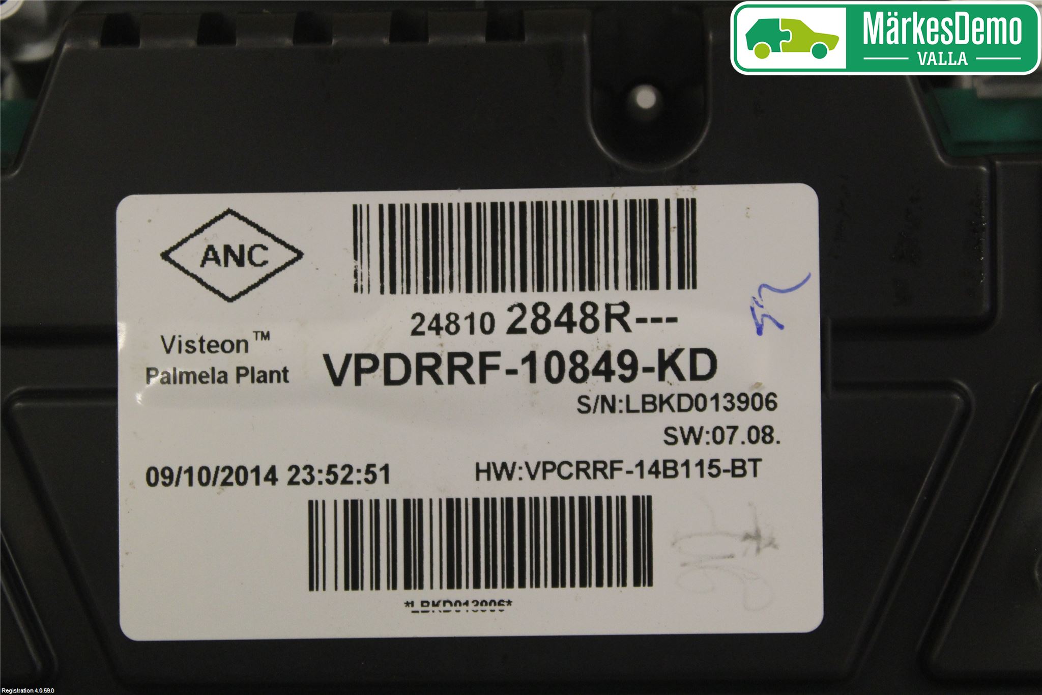 Renault CAPTUR 13-19 Instr Kombinert