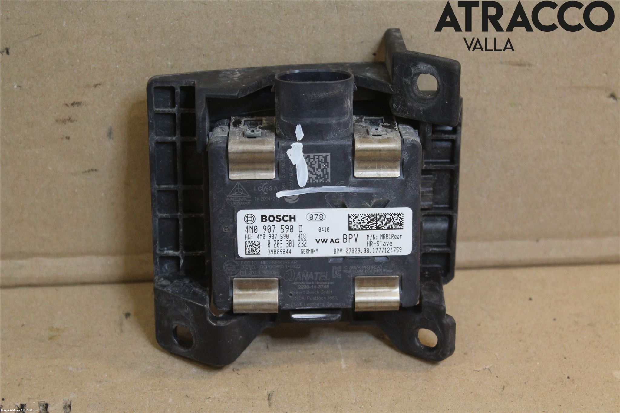 Audi A4/S4 B9 16-19 Sensor Kollisjonsbeskyttelse