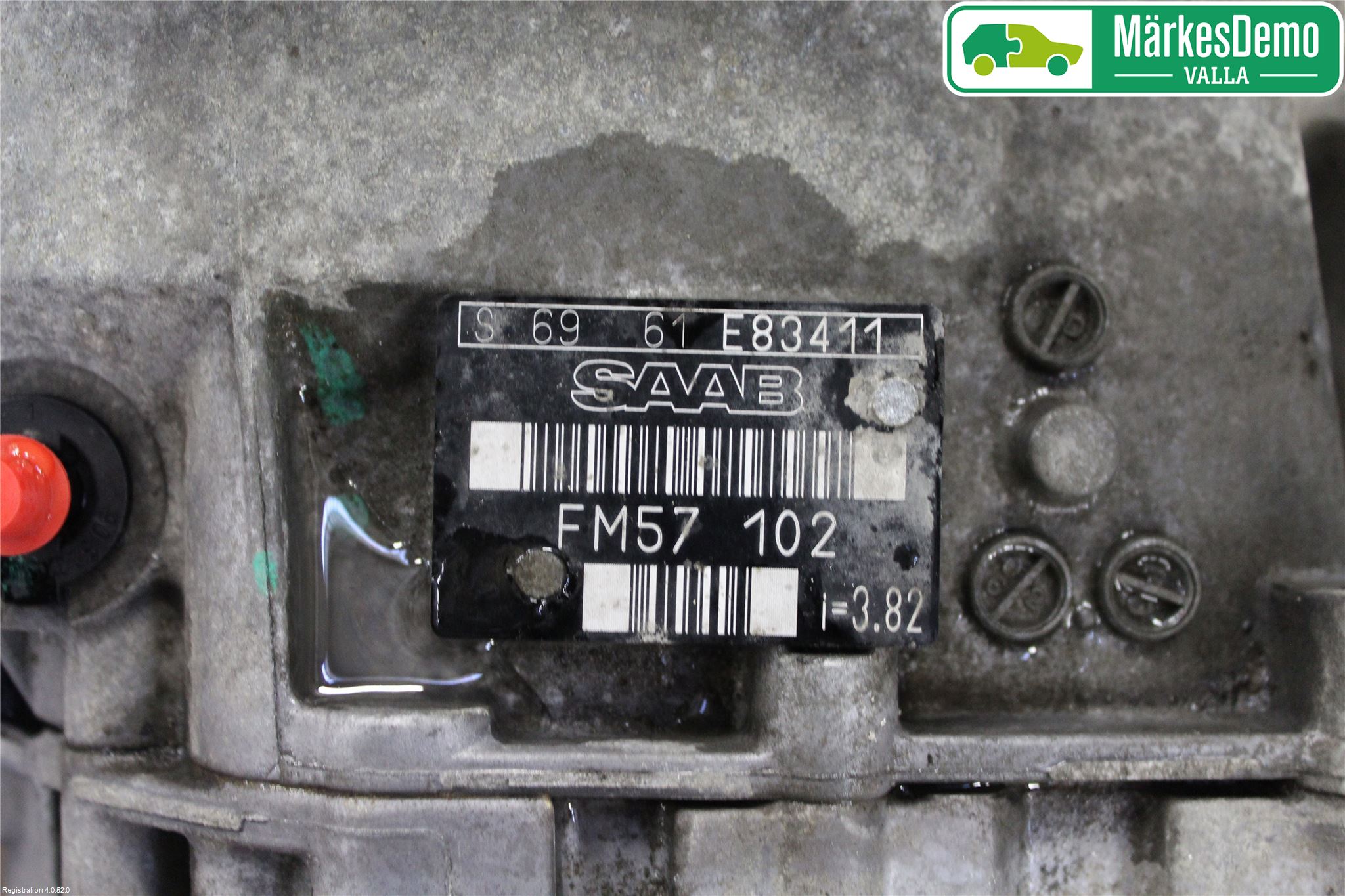Saab 9-3 VER 2 Gearkasse 5 Trinn