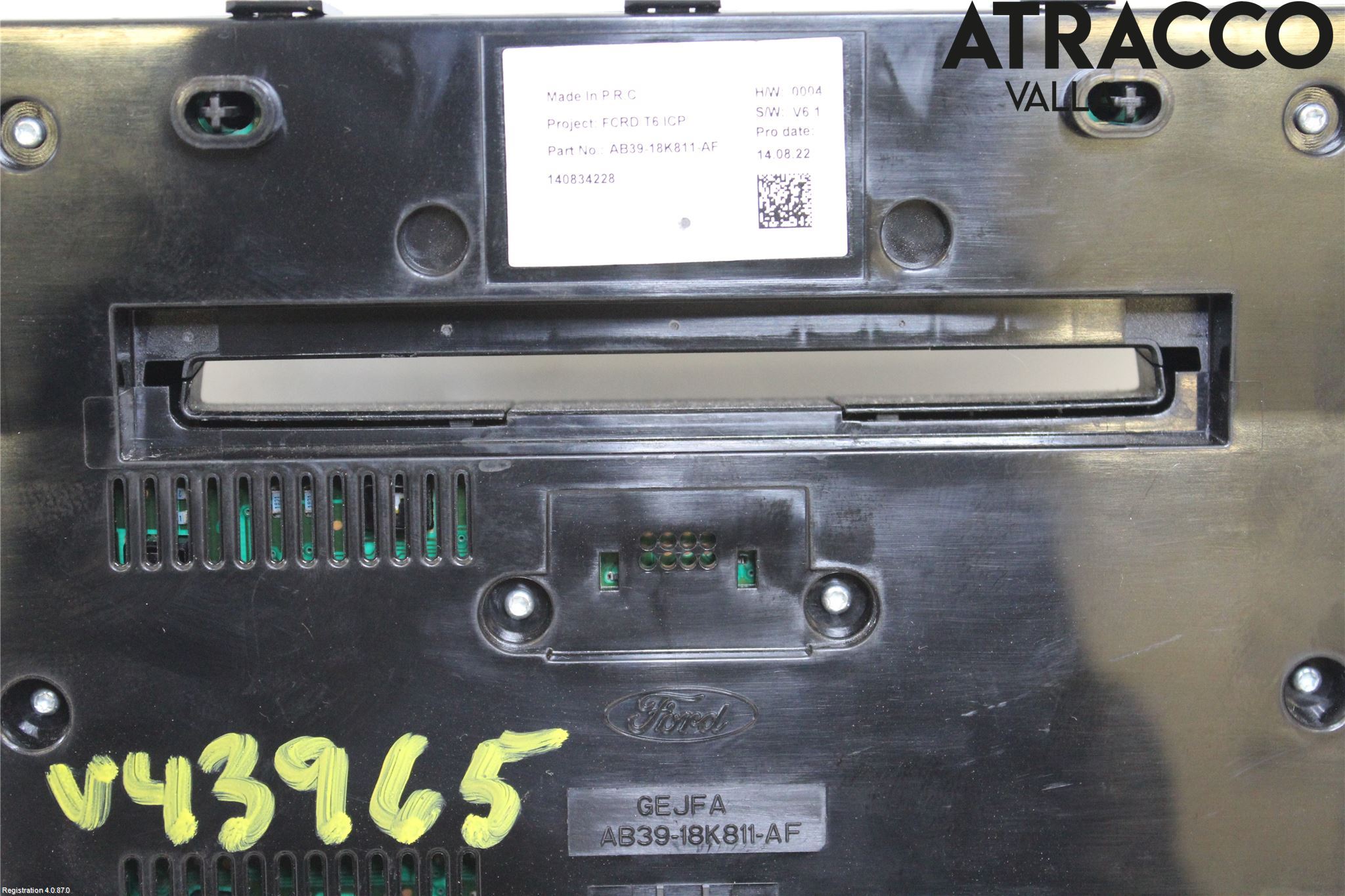 Ford RANGER EU 12-23 Stereo Radio Med Cd