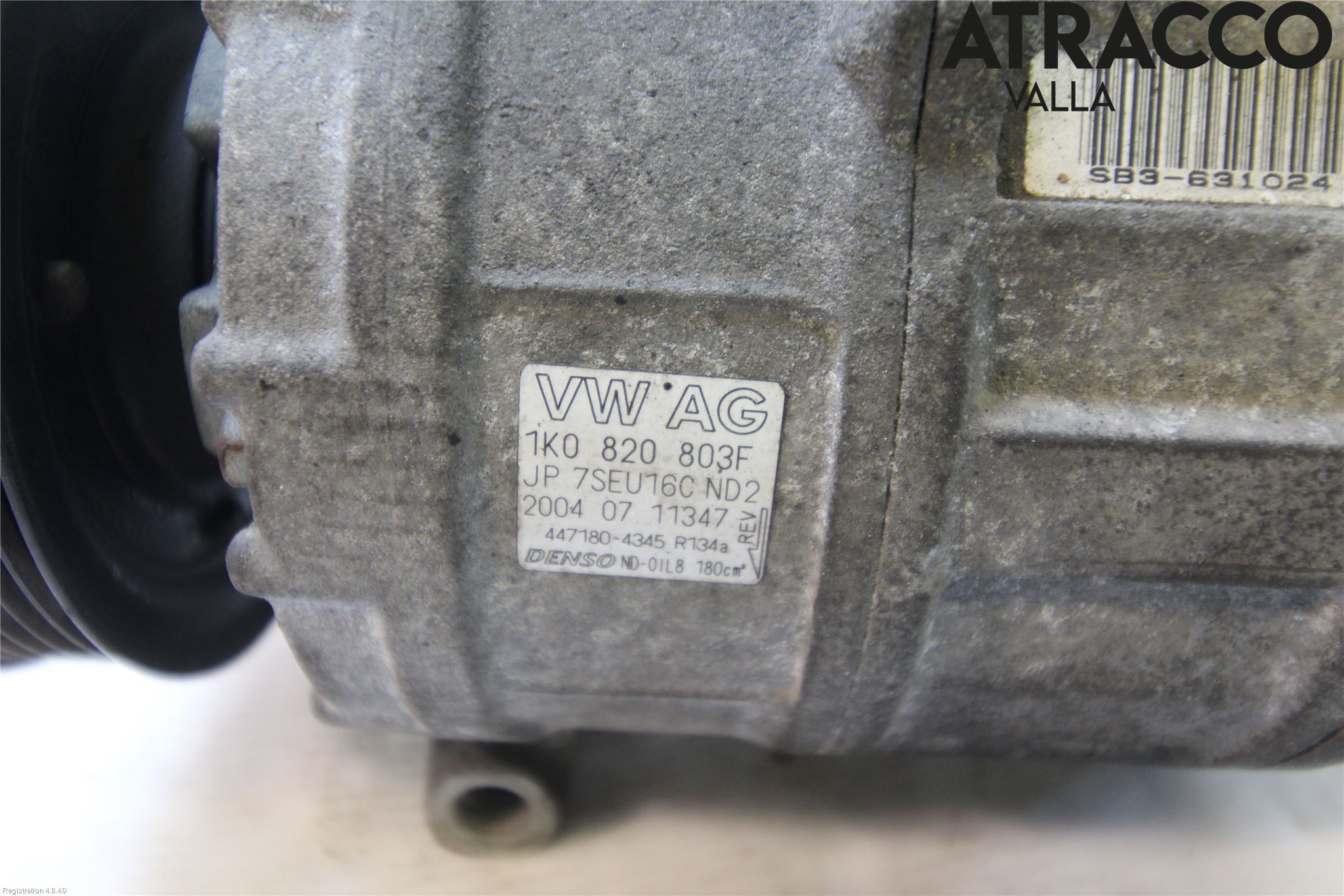 Audi A3/S3 05-13 Varme Ac Kompressor