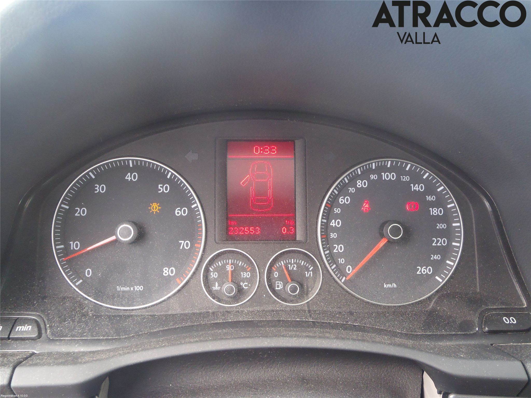 Volkswagen VW EOS  06-10 Instr Kombinert