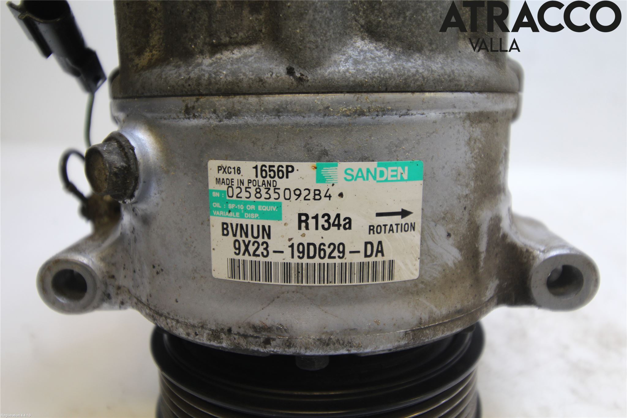 Landrover RANGE ROVER SPORT (L320) 10-13 Varme Ac Kompressor