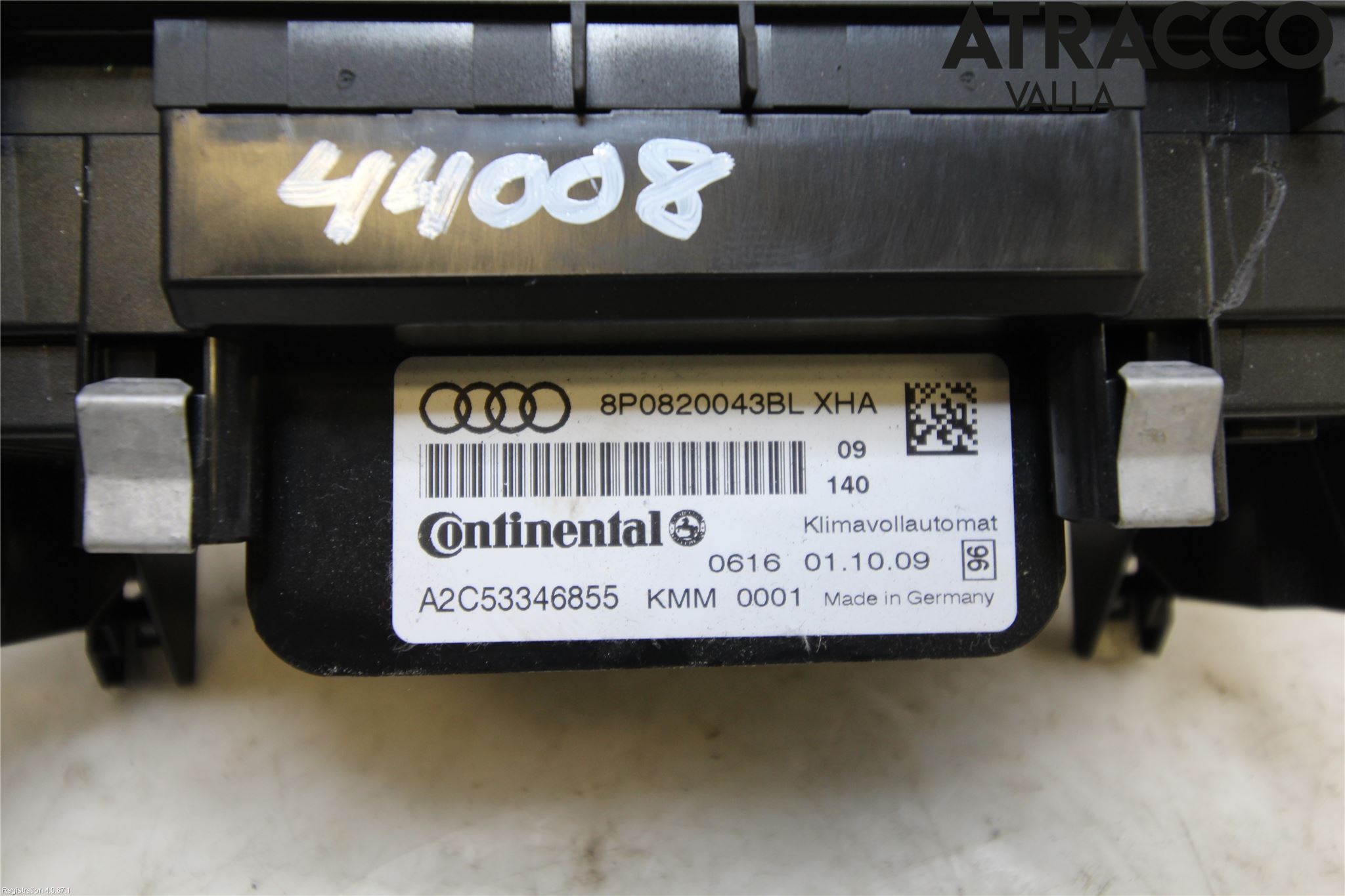 Audi A3/S3 05-13 Varme Ac Betjening-Display
