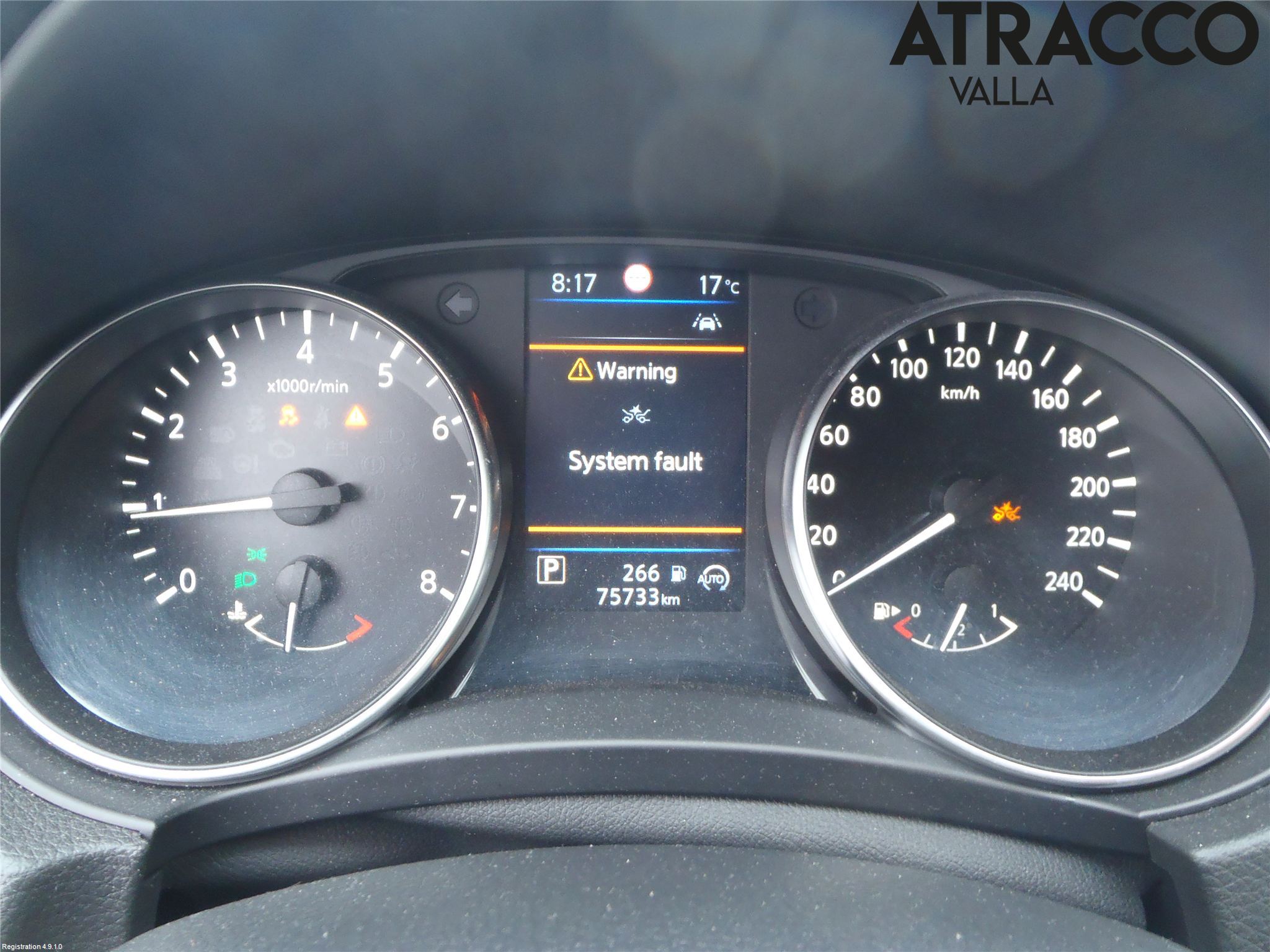 Nissan QASHQAI 17-21 Instr Kombinert