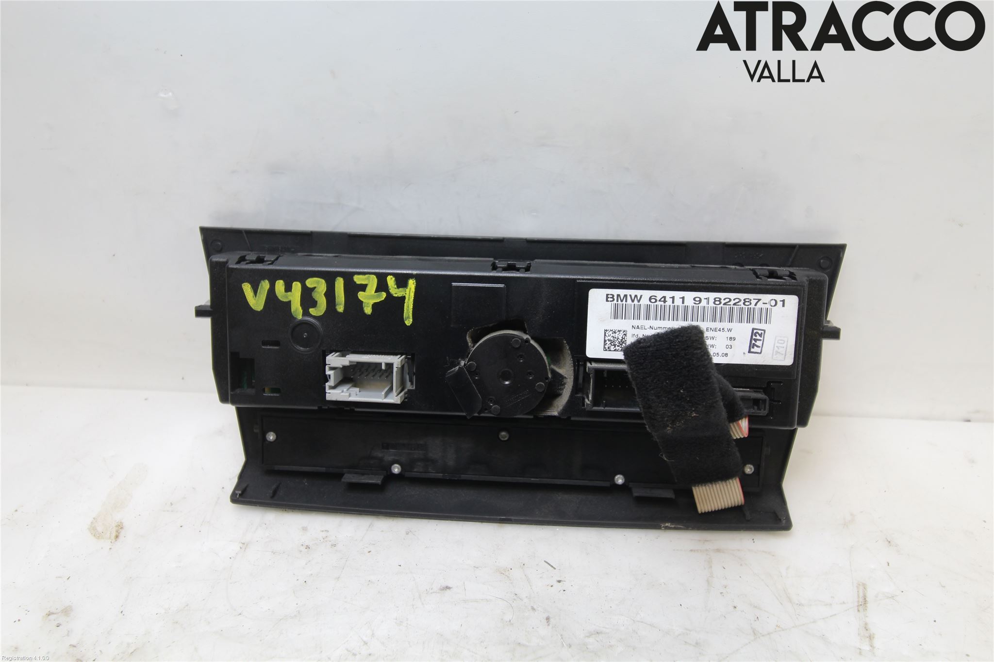 BMW 3 E90/91 SED/TOU 05-12 Varme Ac Betjening-Display