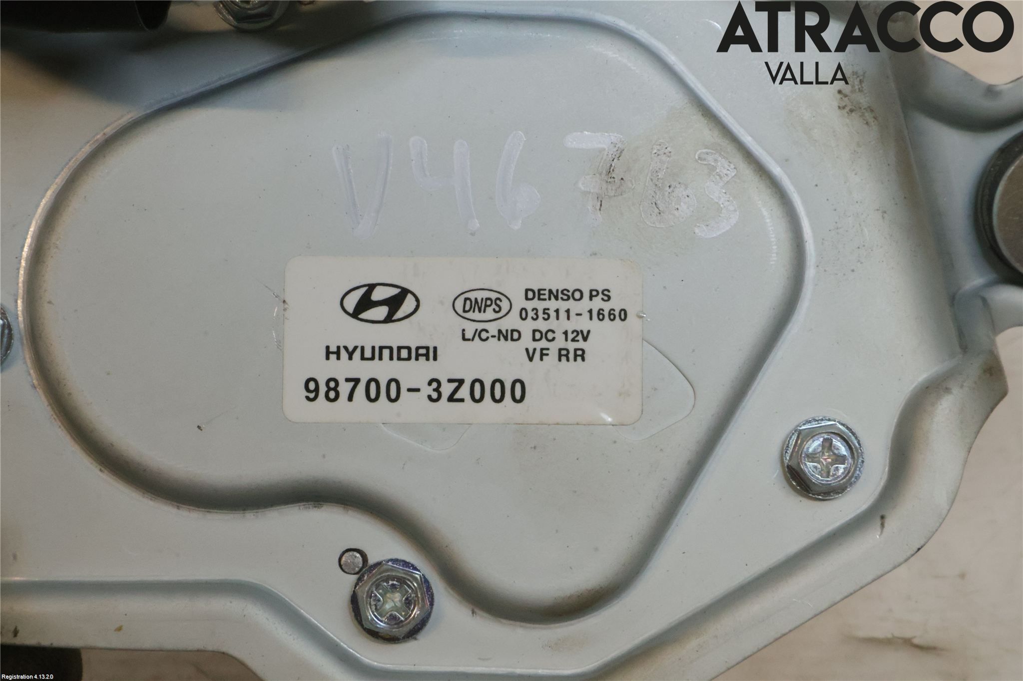 Hyundai i40 08-15 Viskermotor Bakluke