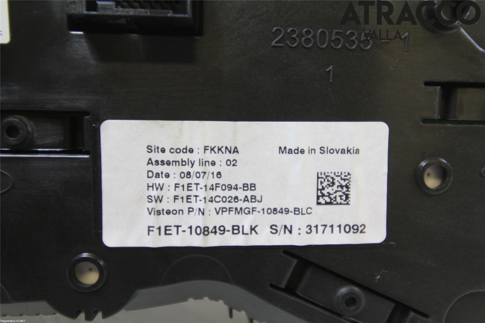 Ford C-MAX ll 15-19 Instr Kombinert