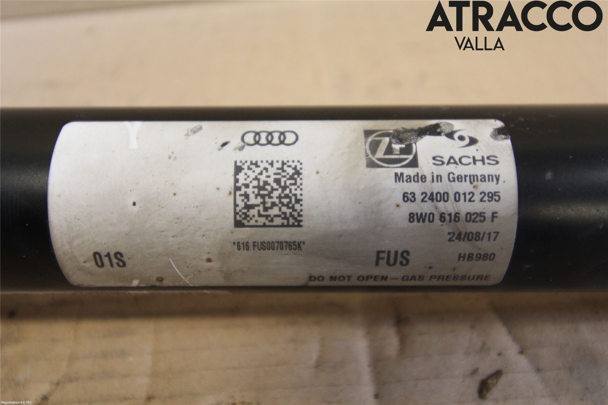 Audi A4/S4 B9 16-19 Støtdemper Bak