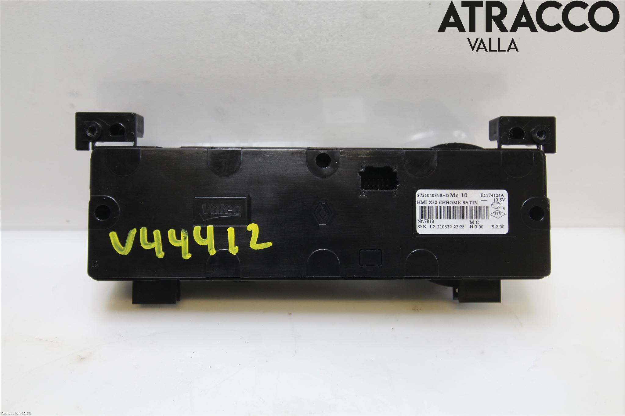 Nissan NV300 16-22 Varme Ac Betjening-Display
