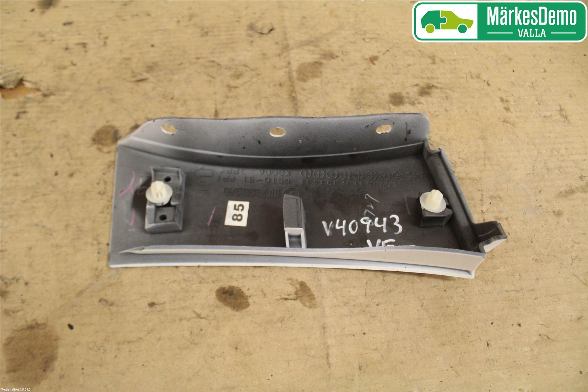 Mazda 6 08-13 Skjerm Hjørne Utfylling Foran