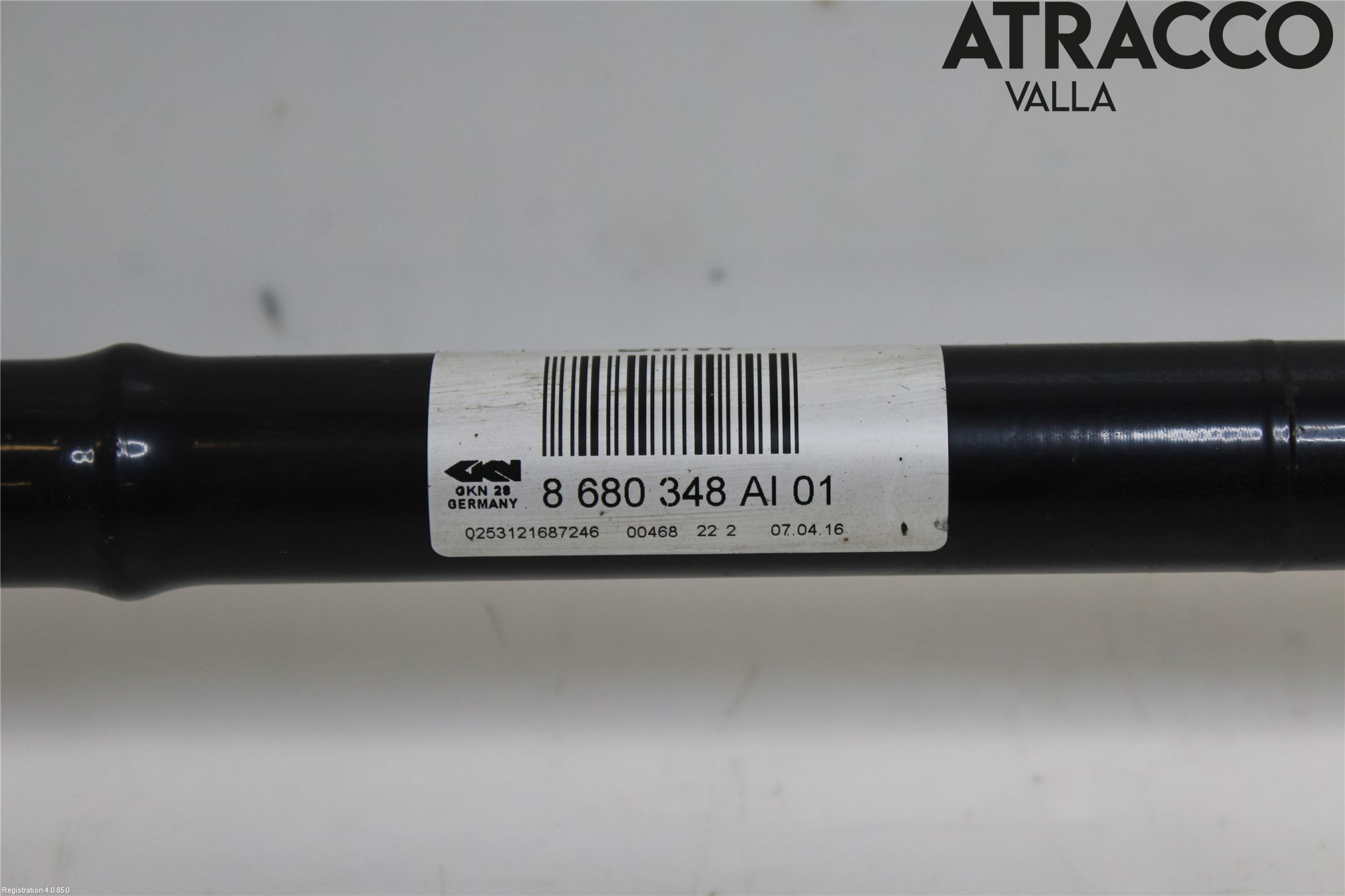 BMW 1 F20/F21 11-19 Drivaksel Bak Kompl Høyre