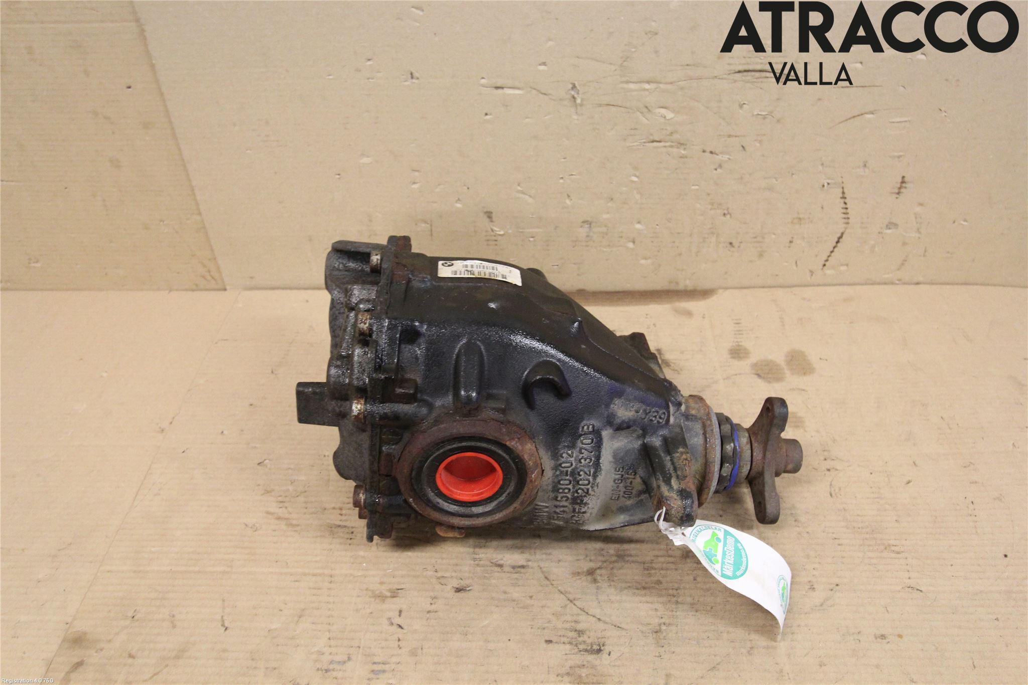 BMW 3 F30/F31/F80 12-19 Bakaksel Kardang Bak -Diff