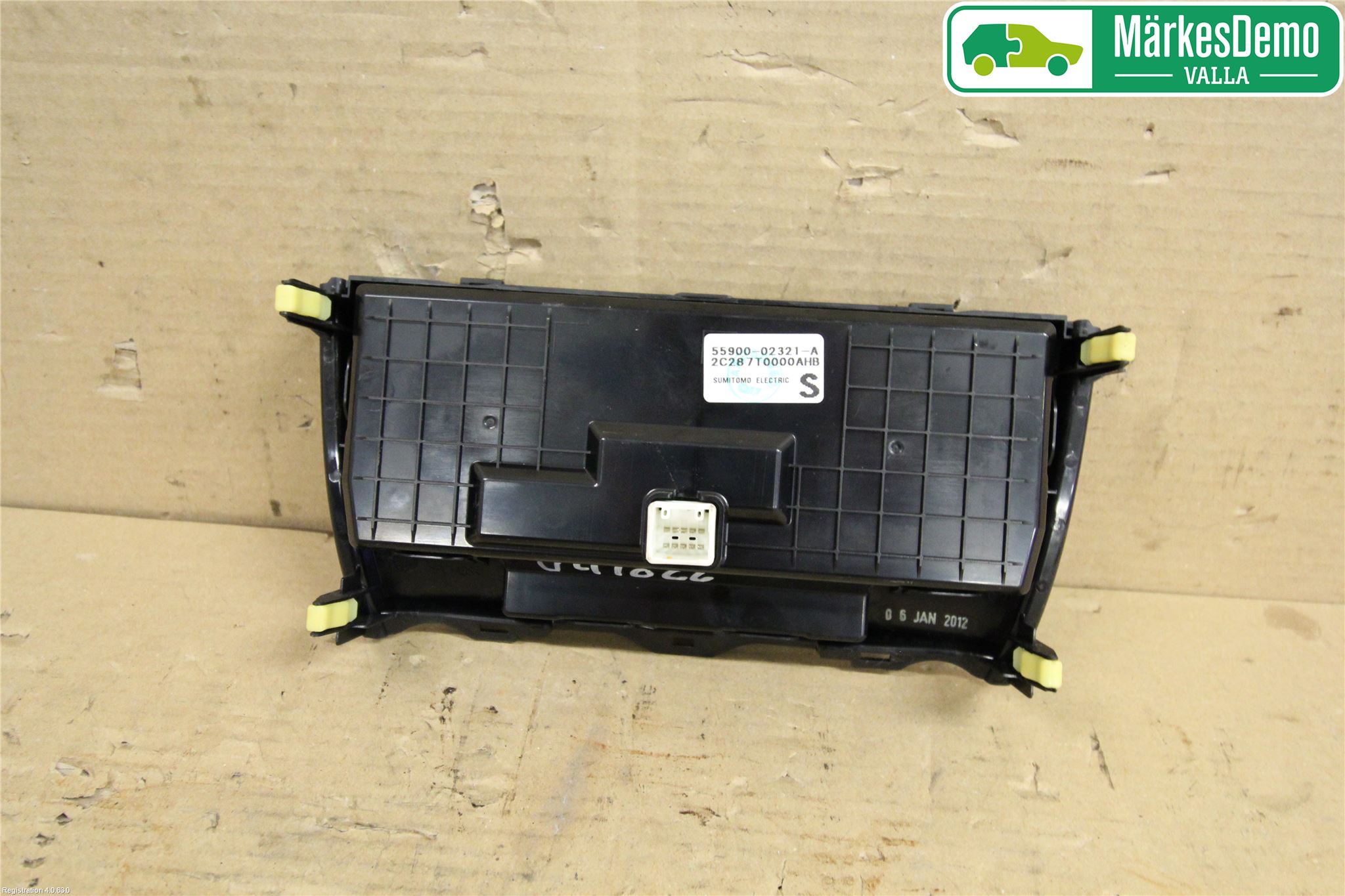 Toyota AURIS 10-12 Varme Ac Betjening-Display