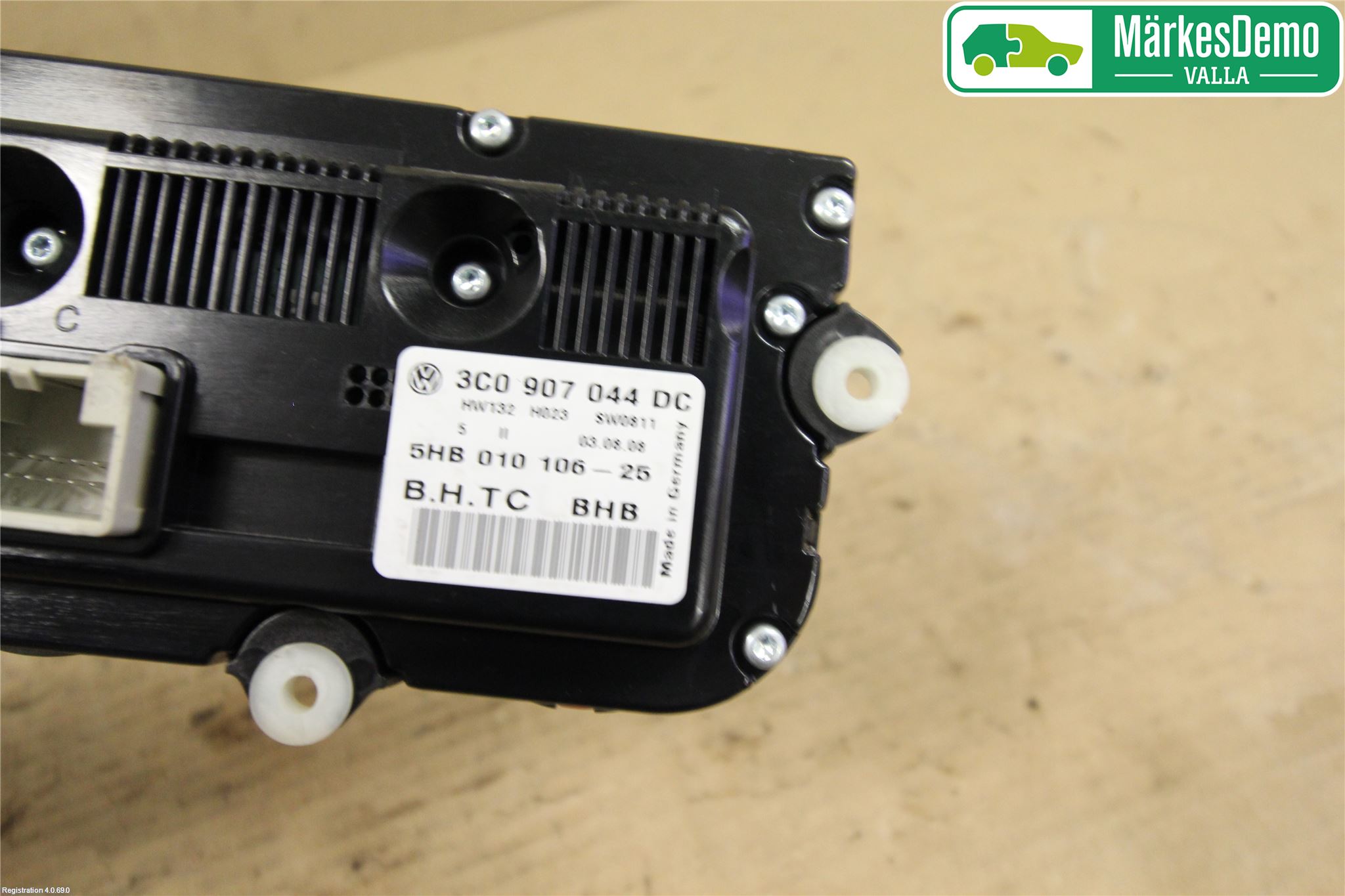 Volkswagen VW PASSAT 05-11 Varme Ac Betjening-Display