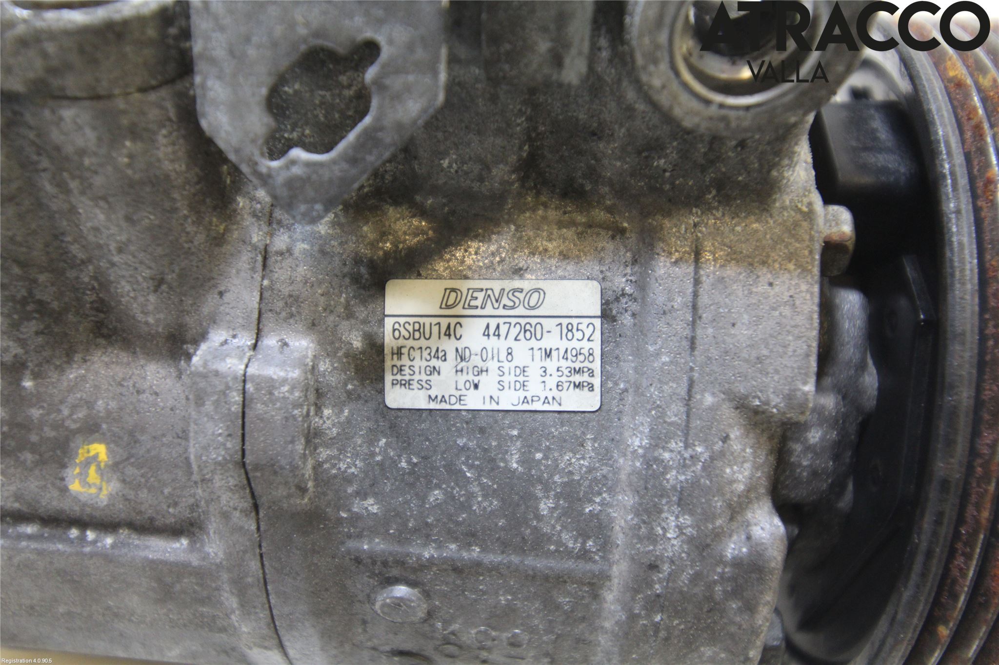 BMW 3 E90/91 SED/TOU 05-12 Varme Ac Kompressor