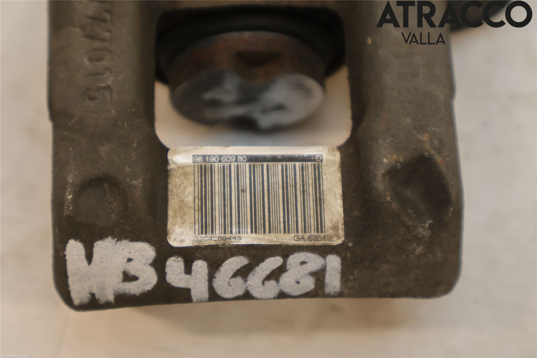 Peugeot 5008 17-24 Bremsecaliper Bak Høyre