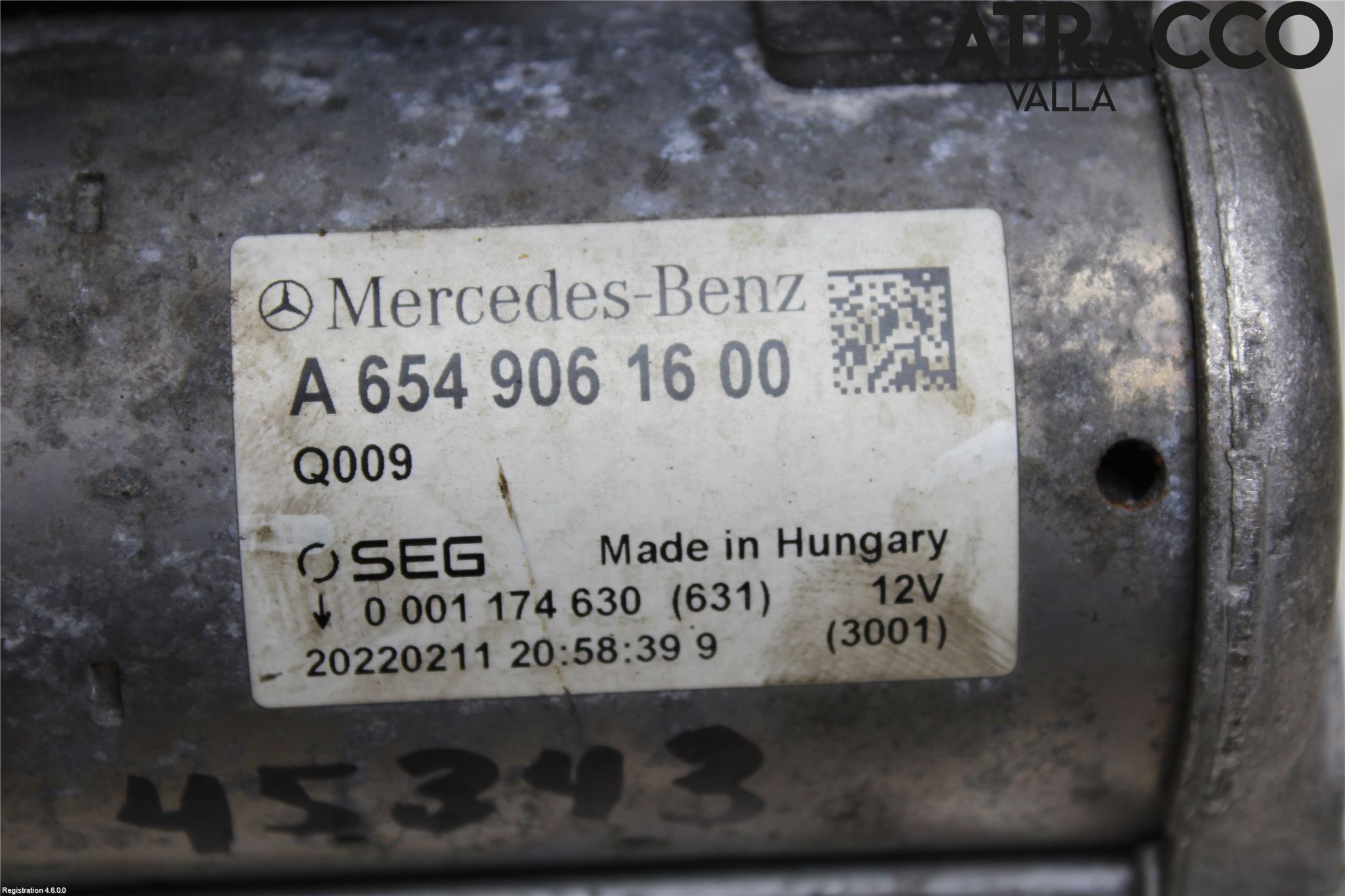 Mercedes-Benz MB SPRINTER (W907/W910) 19- Startmotor Diesel