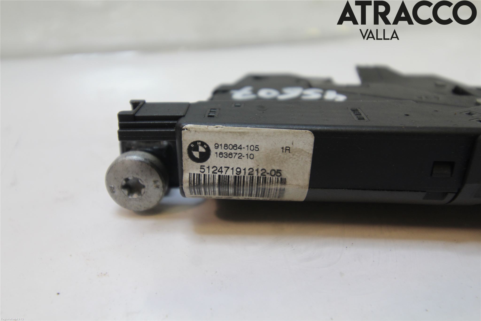 BMW 3 F30/F31/F80 12-19 Bakluke-Lokk Låsekasse