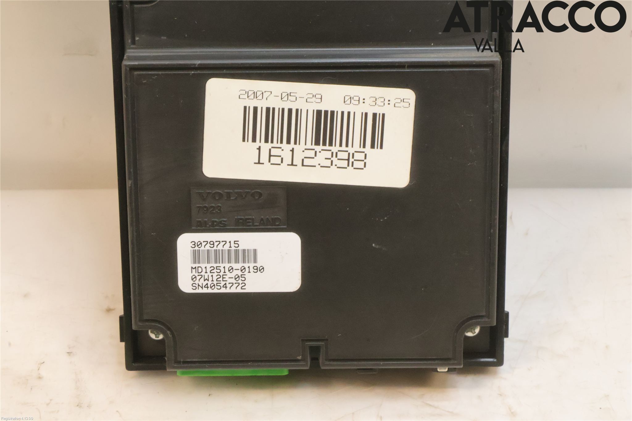 Volvo S80 07-13 Instr Varselys - Display