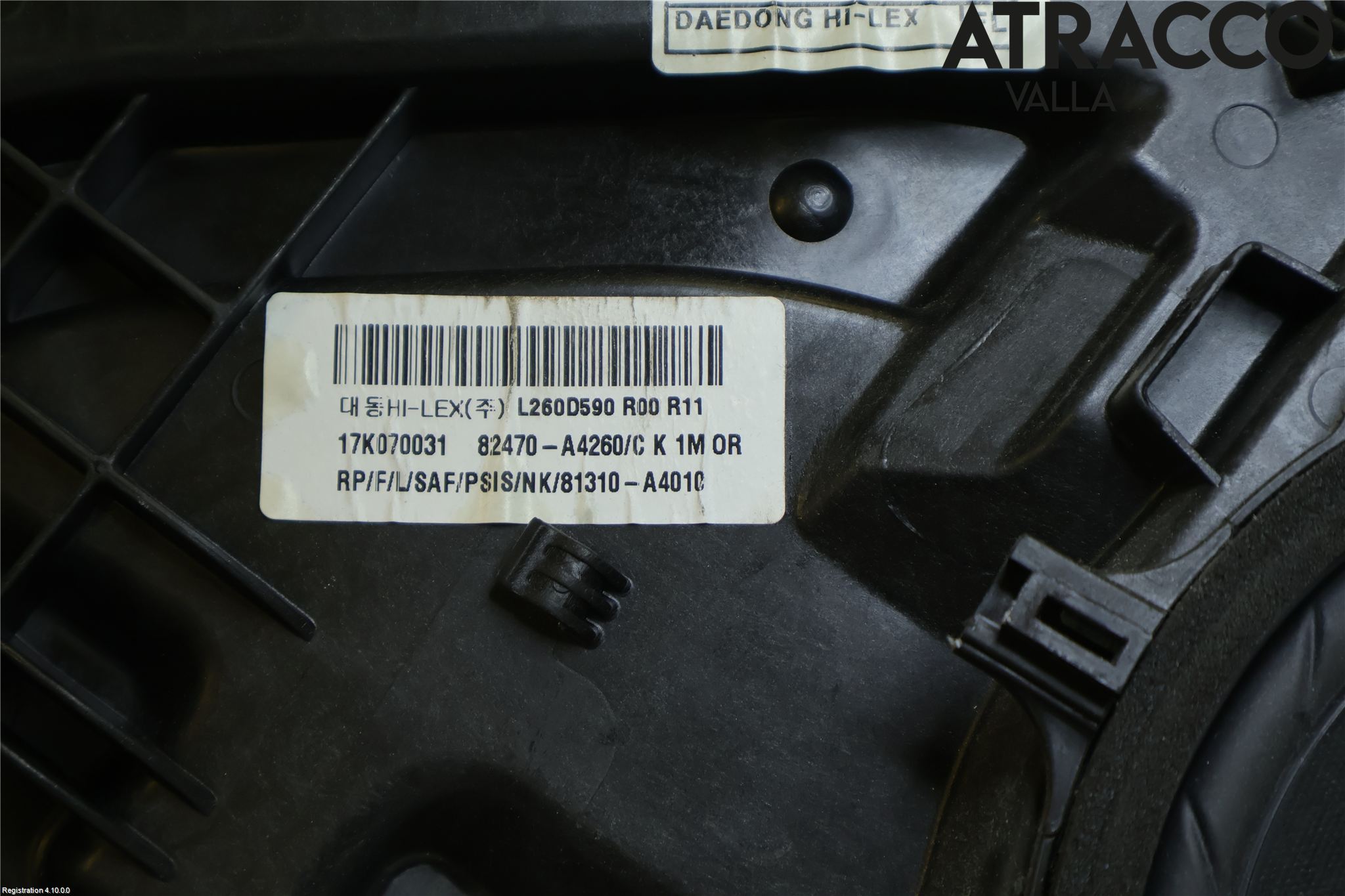 Kia CARENS III 13-19 Vindusheis