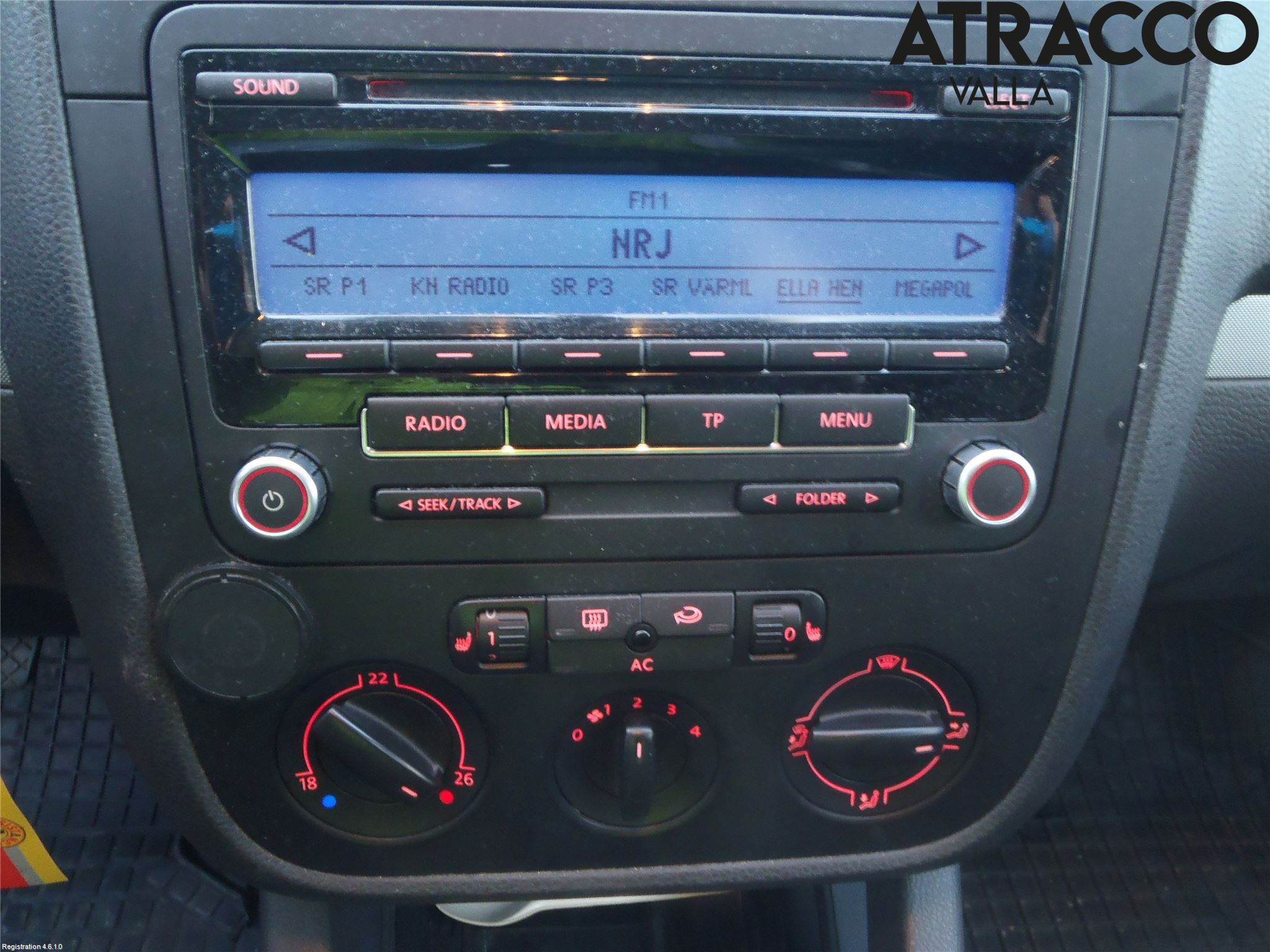 Volkswagen VW GOLF V 04-09 Stereo Radio Med Cd