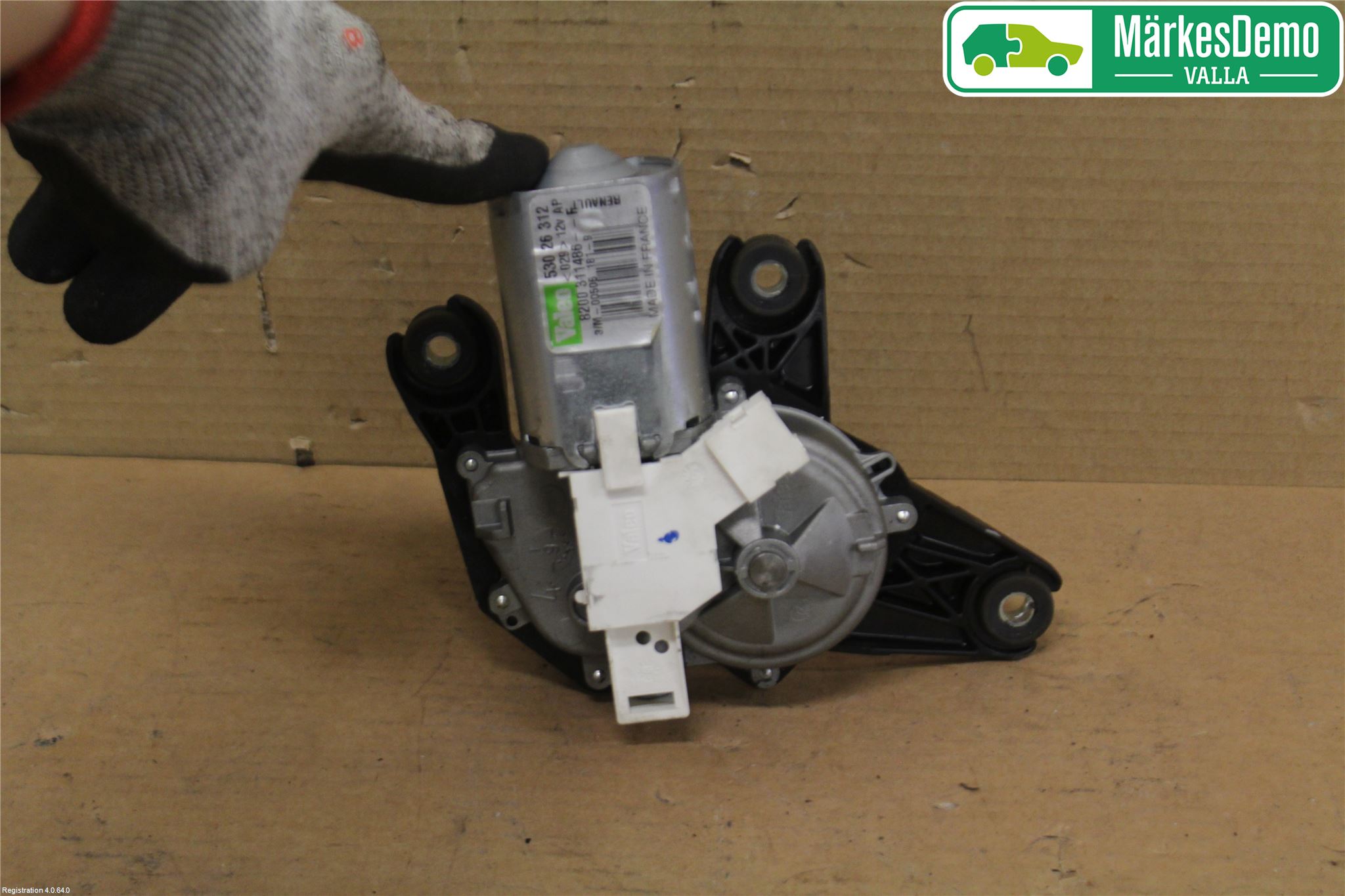 Renault CLIO III  09-12 Viskermotor Bakluke