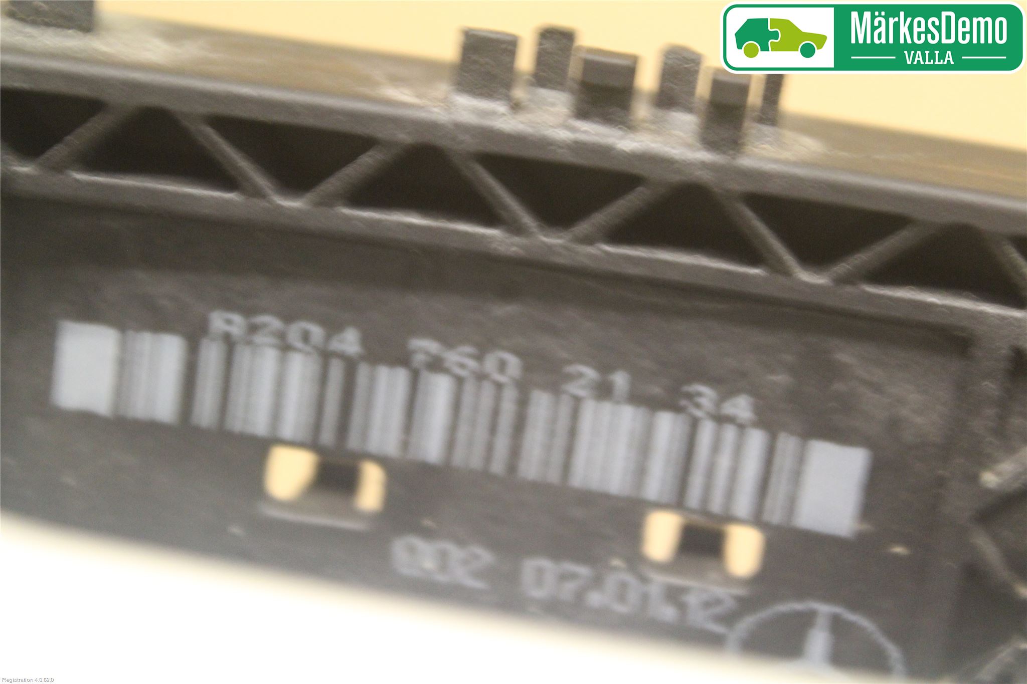 Mercedes-Benz MB B-KLASS (W246/W242) 12-19 Dørhandtak Ytre Venstre