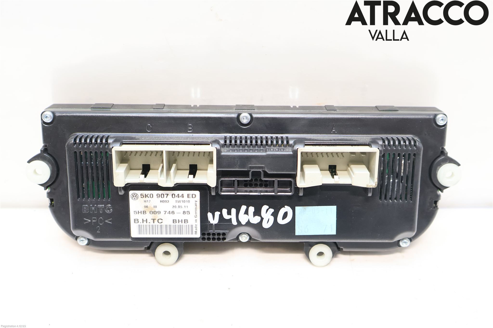 Volkswagen VW PASSAT 11-14 Varme Ac Betjening-Display