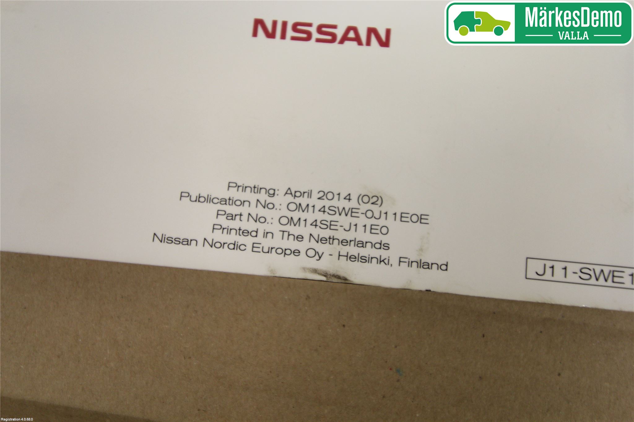 Nissan QASHQAI 14-17 Instruksjonsbok