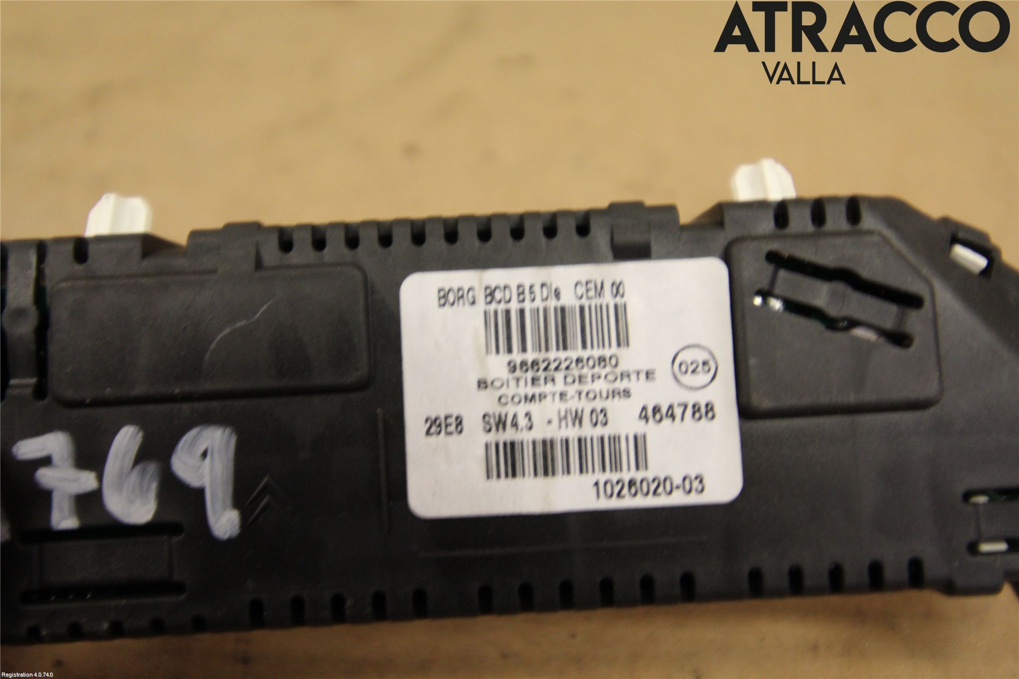Citroen C4 I   05-10 Instr Turteller