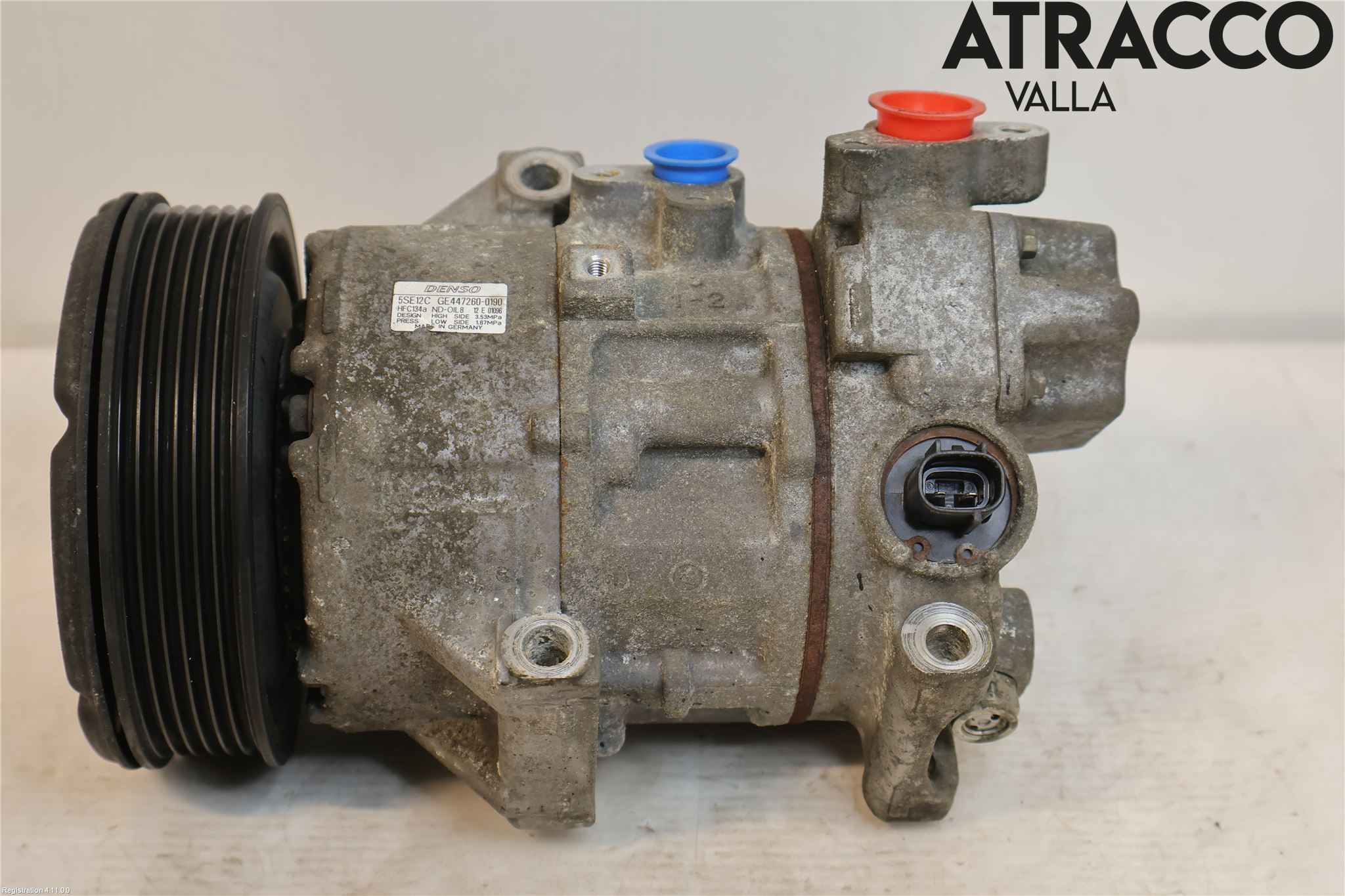 Toyota COROLLA VERSO 02-04 Varme Ac Kompressor