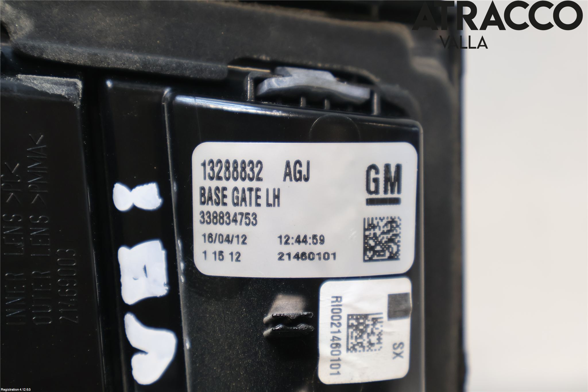 Opel ZAFIRA C 12-19 Baklykt Venstre  På Luke(Indre