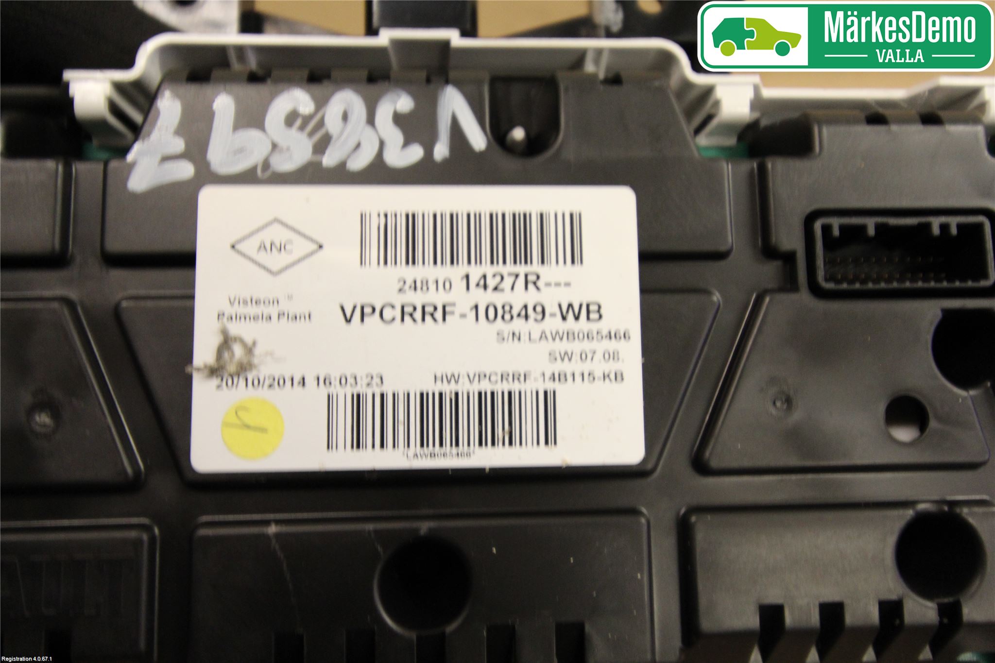 Renault CLIO IV 12-16 Instr Kombinert