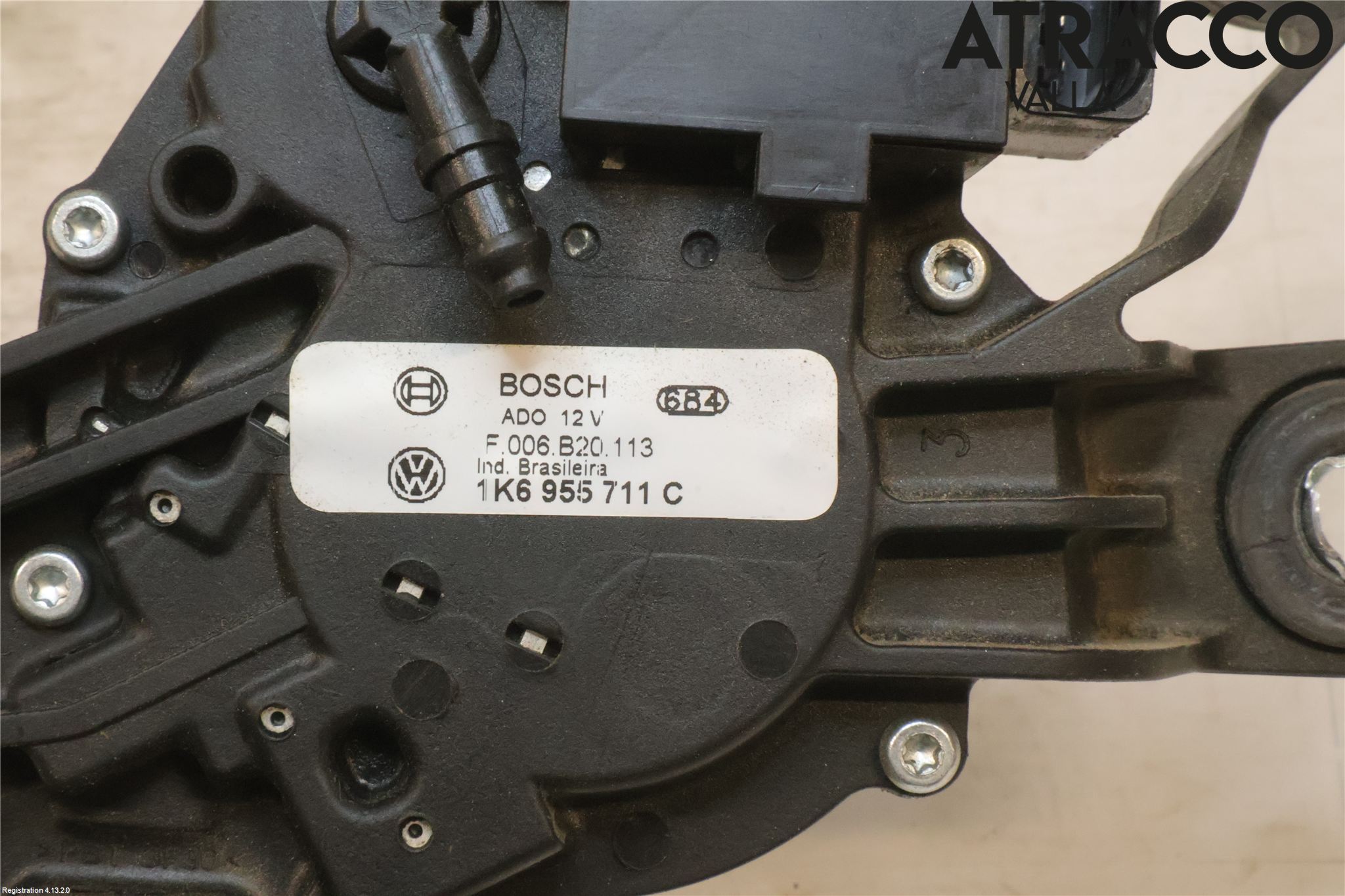 Volkswagen VW GOLF V 04-09 Viskermotor Bakluke