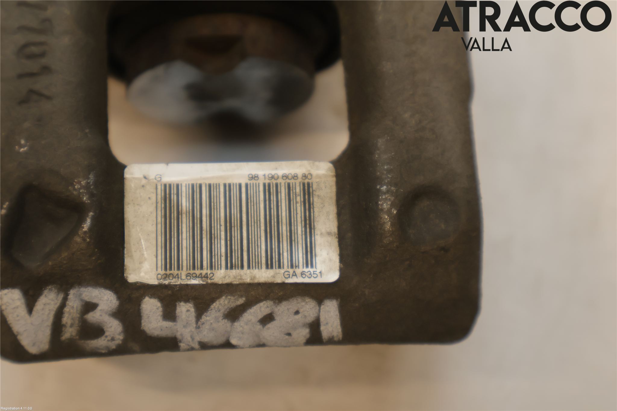 Peugeot 5008 17-24 Bremsecaliper Bak Venstre