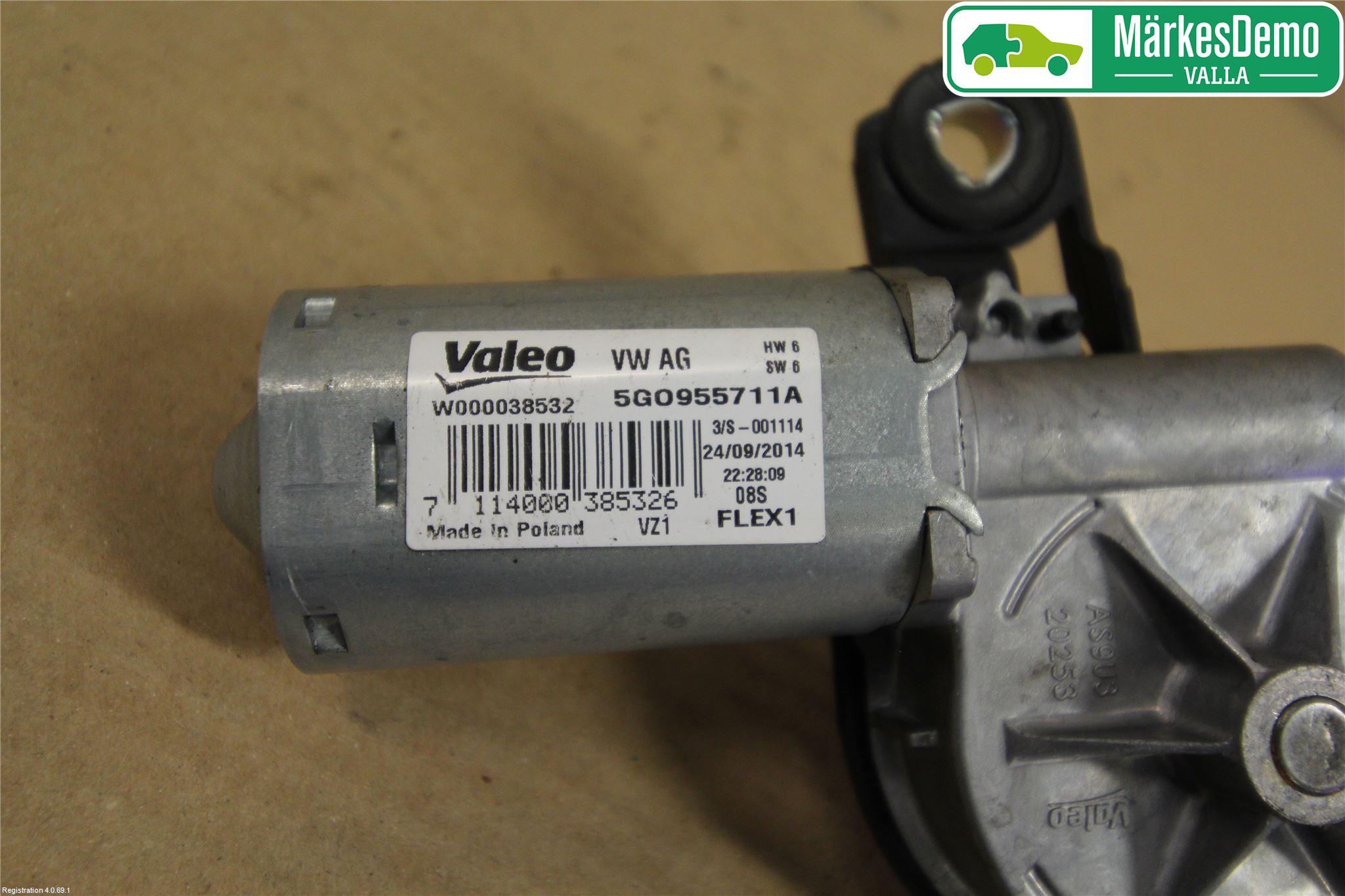 Volkswagen VW GOLF / E-GOLF VII 13-20 Viskermotor Bakluke