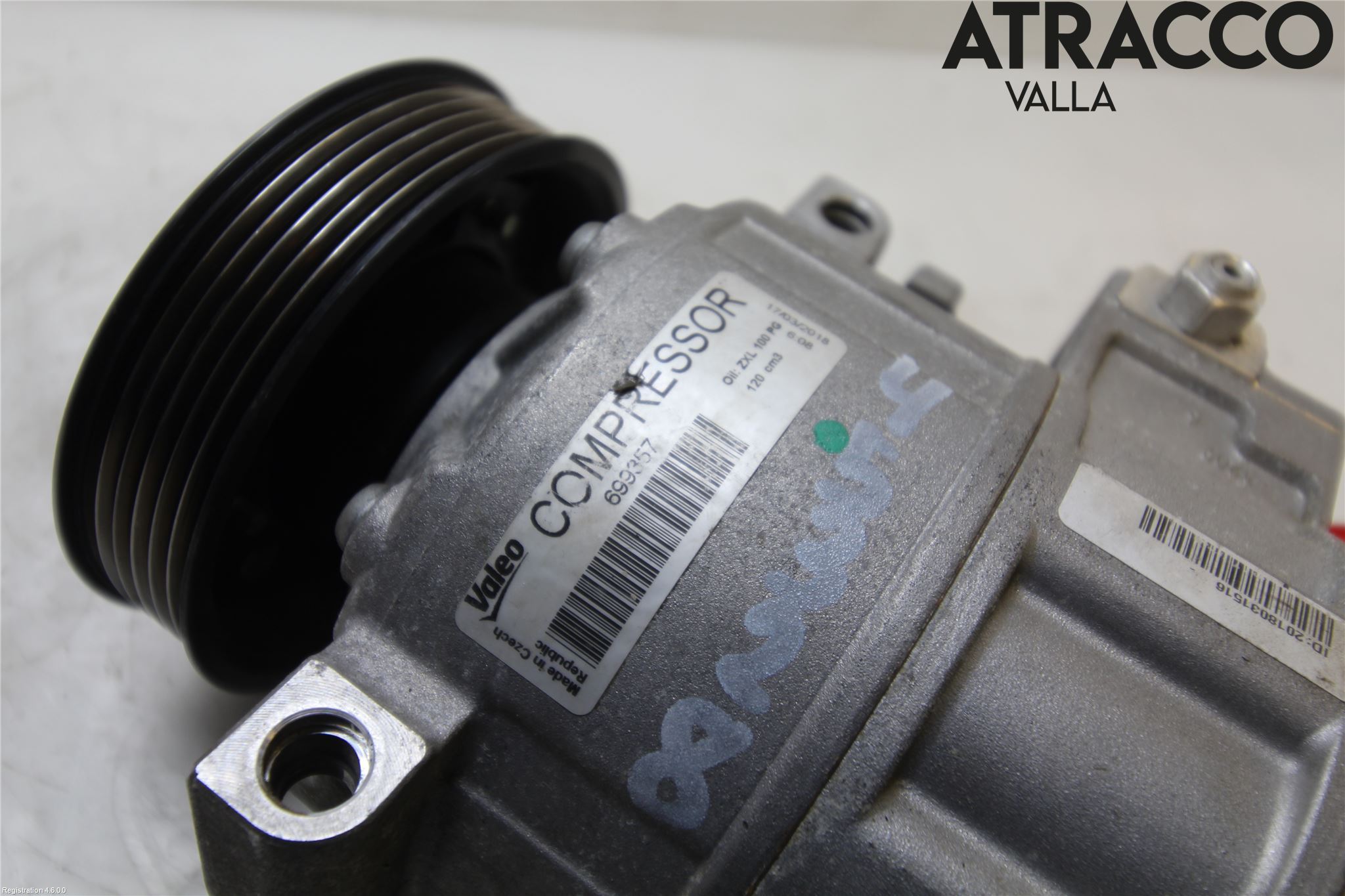 Volkswagen VW GOLF PLUS/CROSS GOLF 04-14 Varme Ac Kompressor