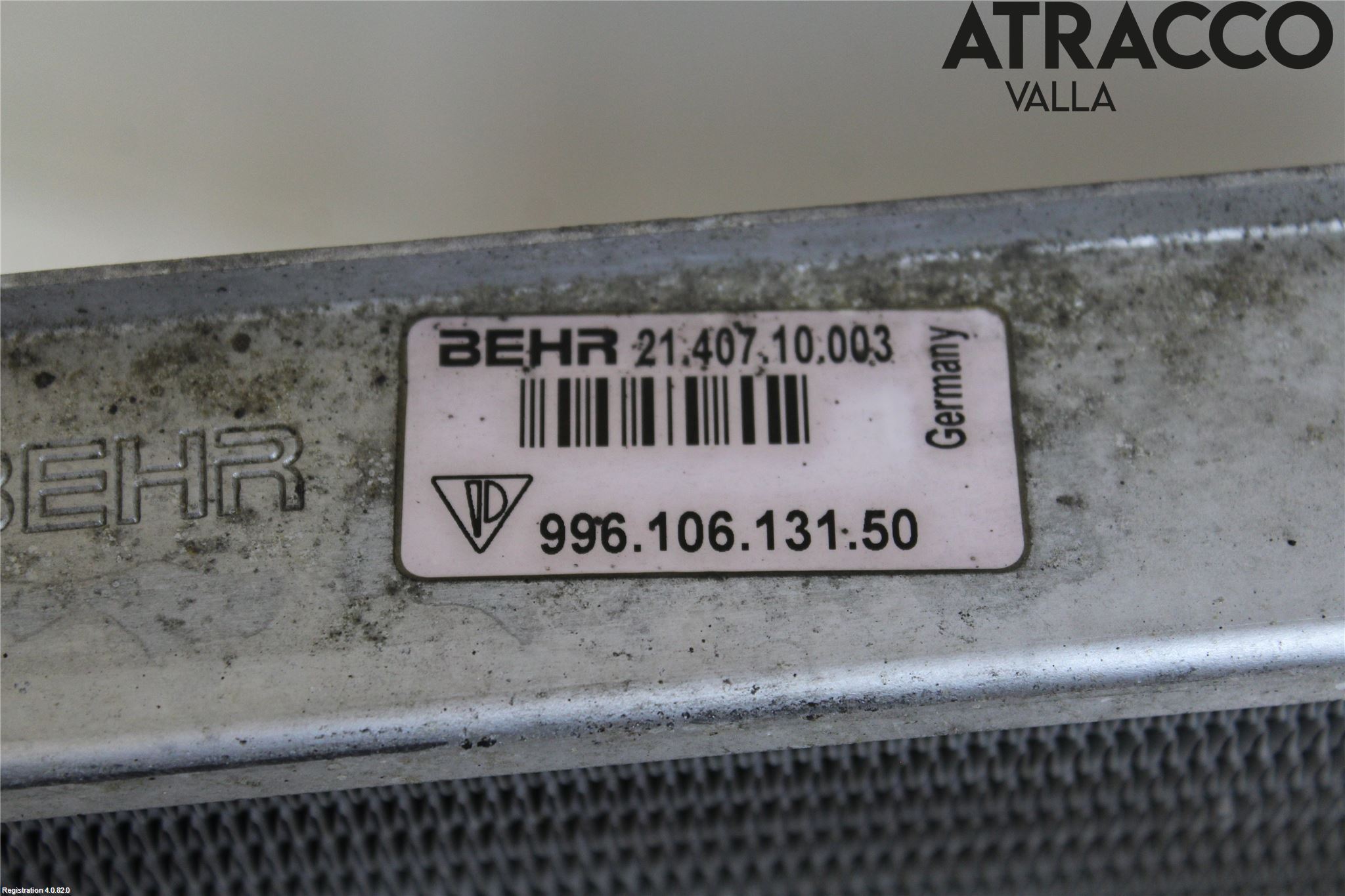 Porsche 911 (996) 98-05 Radiator Manuell