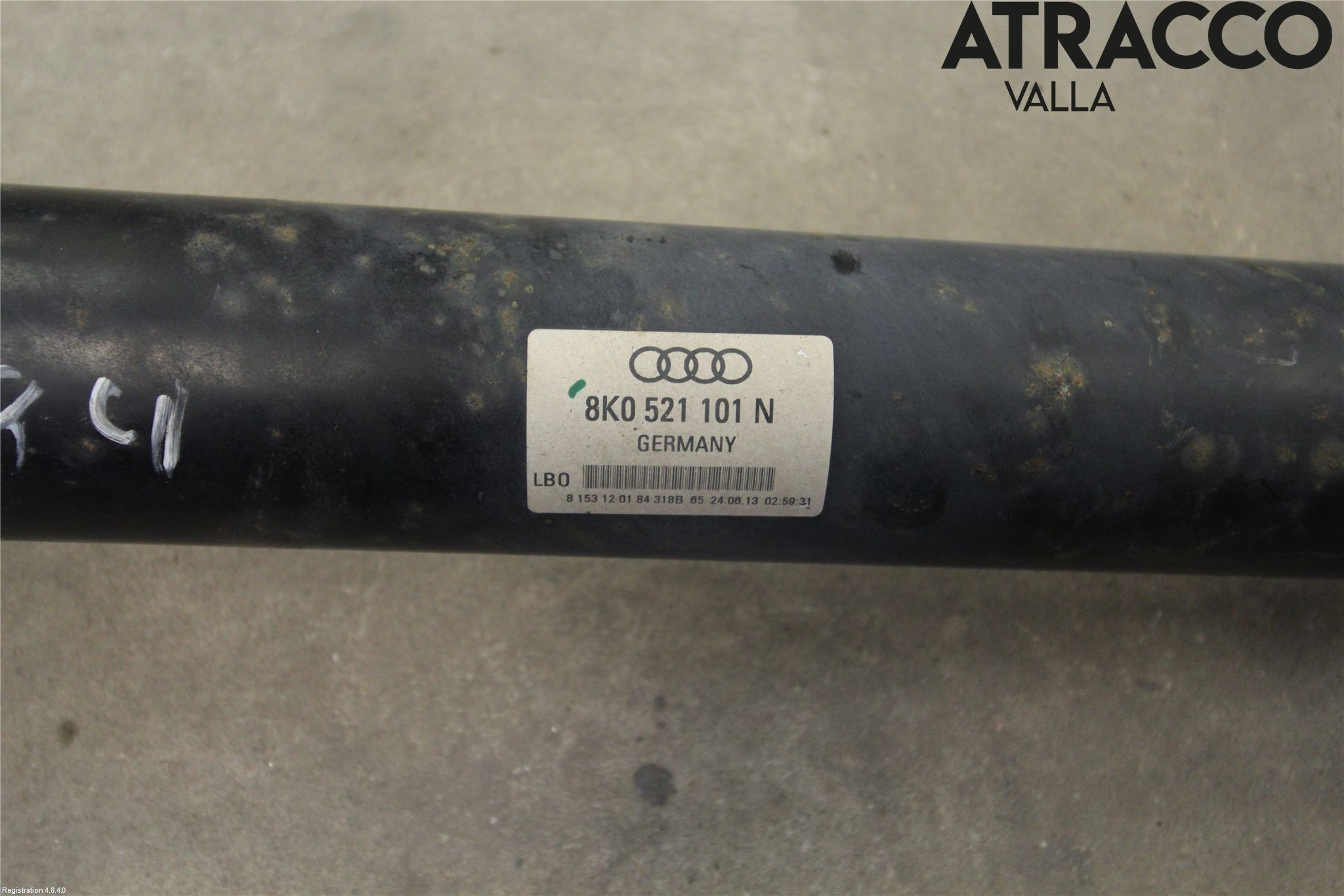 Audi A4 12-15 Mellomaksel Kompl