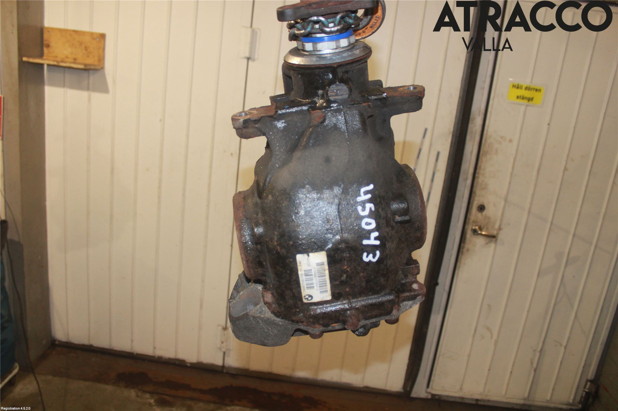 BMW 4 F32/F33/F82/F83 13-20 Bakaksel Kardang Bak -Diff