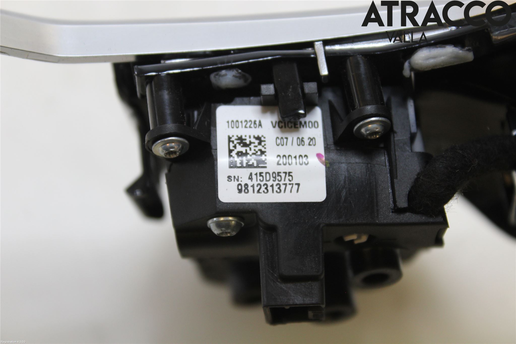 Peugeot 3008 17-24 Bryter Ratt Radio-Stereo